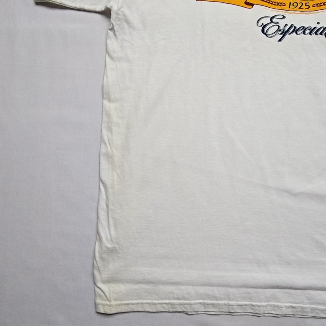 Fruit Of The Loom Modelo Especial Beer Shirt Graphic Alcohol Large White Tee Size US L / EU 52-54 / 3 - 5 Thumbnail