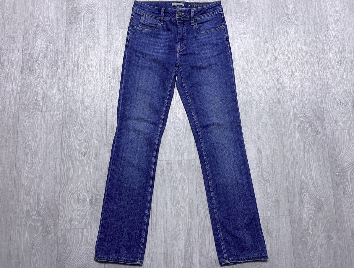 Burberry Burberry Brit Stretfield Washed Blue Regular Fit Jeans Denim Size 27" / US 4 / IT 40 - 6 Thumbnail