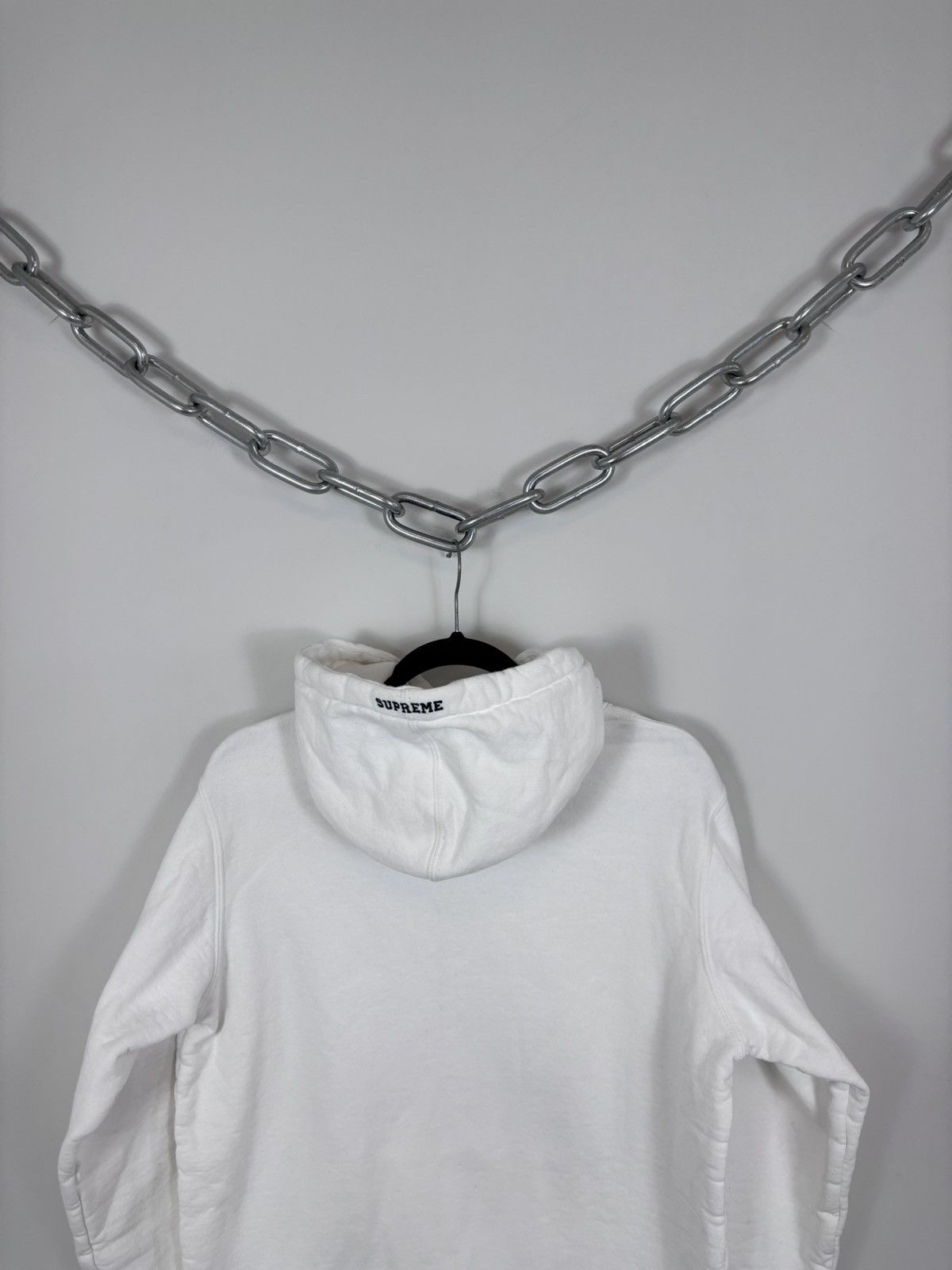 Supreme Supreme Bless The Land Of Fuck White Hoodie Sweatshirt Size US S / EU 44-46 / 1 - 19 Thumbnail