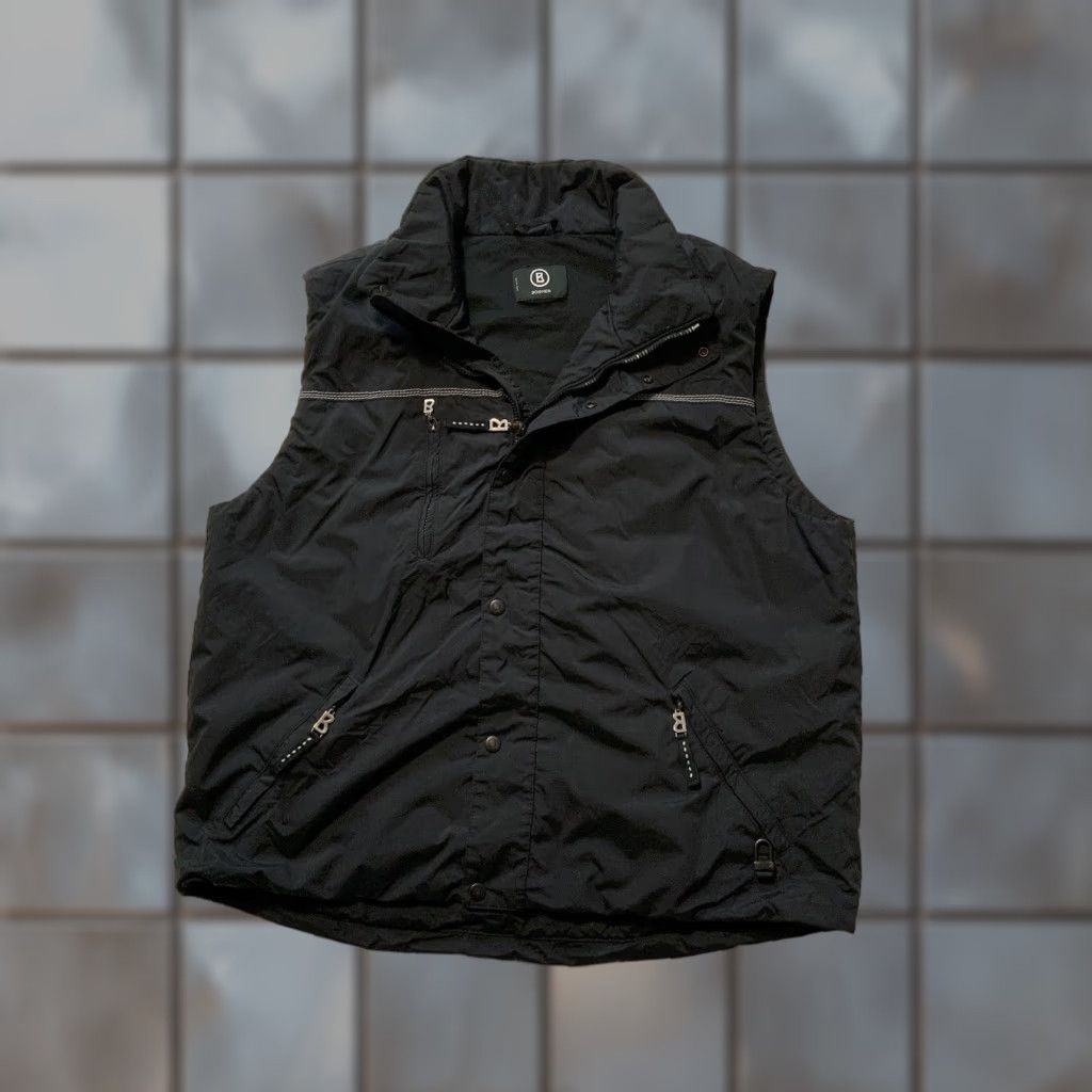 Bogner VINTAGE Bogner Black Made In USA Fiberfill Puffer Ski Snowboarding Zip Vest Jacket Sz.46 Men Size US S / EU 44-46 / 1 - 1 Thumbnail