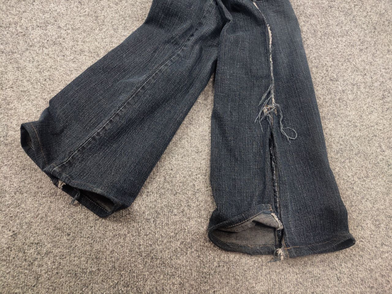 Diesel Rare Vintage Diesel Distressed Denim Flared Jeans Y2k Style Size 32" / US 10 / IT 46 - 5 Thumbnail