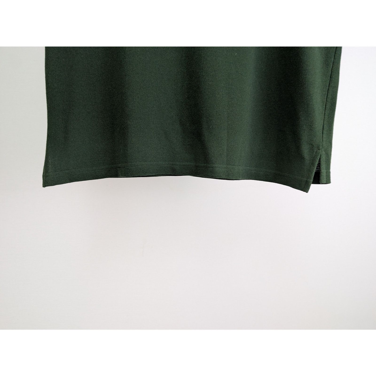 Saint Laurent Paris o1rshd1 Q:2 / Pique Cotton Polyester New Polo in Green Size US XL / EU 56 / 4 - 10 Thumbnail