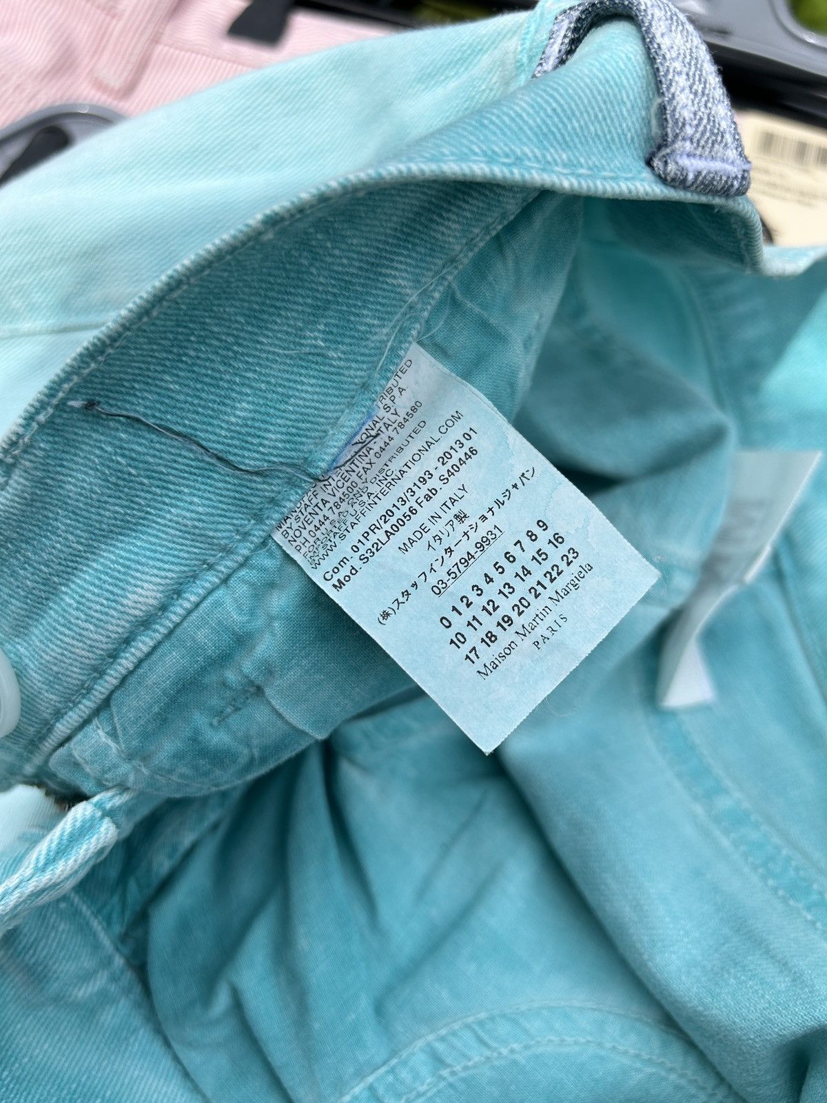 Maison Margiela Maison Martin Margiela MM6 Bleach Processed Slim Denim Jeans Size 26" / US 2 / IT 38 - 10 Thumbnail