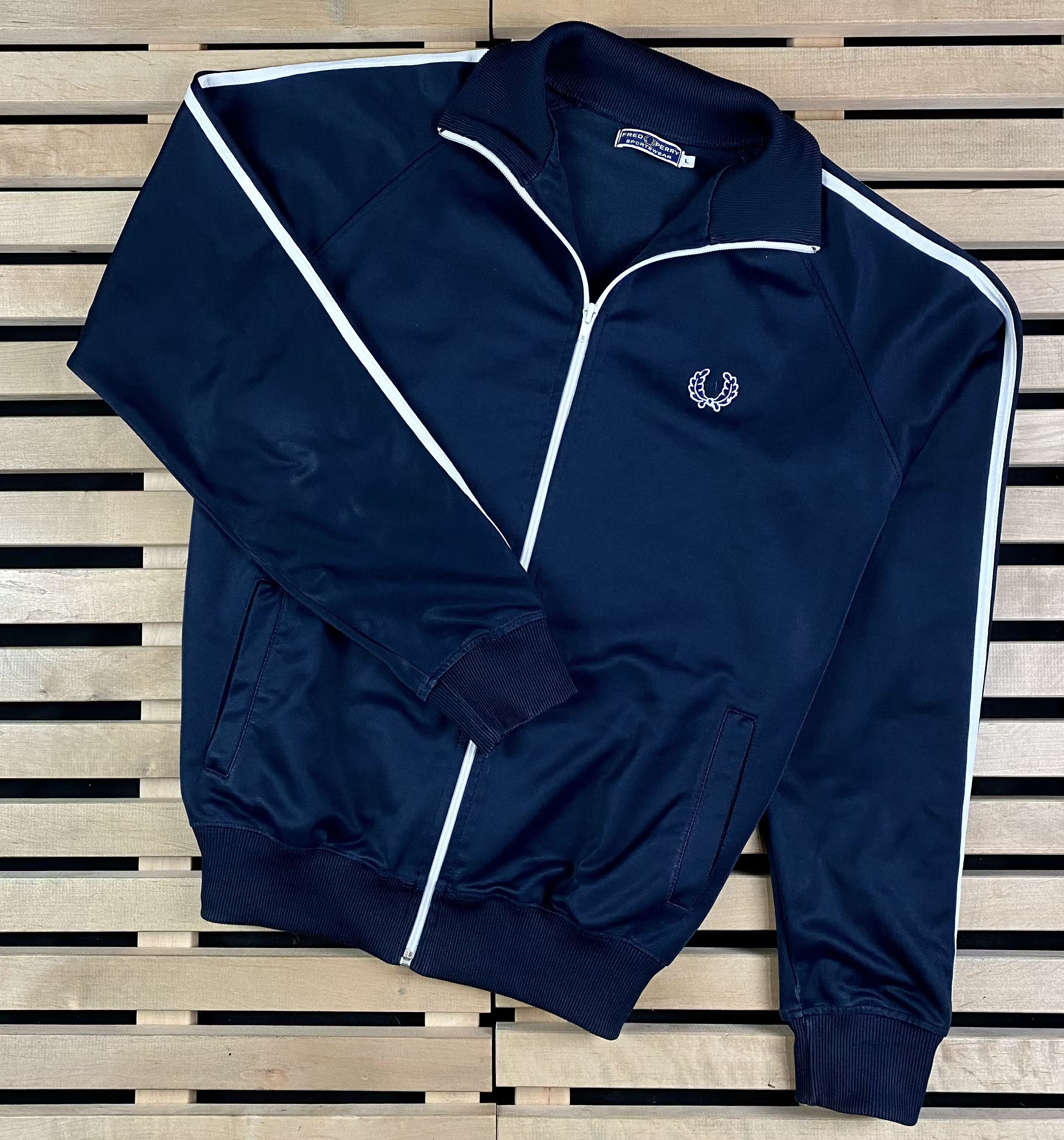 Fred Perry × Vintage Mens Bomber Jacket Fred Perry Vintage Size XL Size US XL / EU 56 / 4 - 1 Thumbnail
