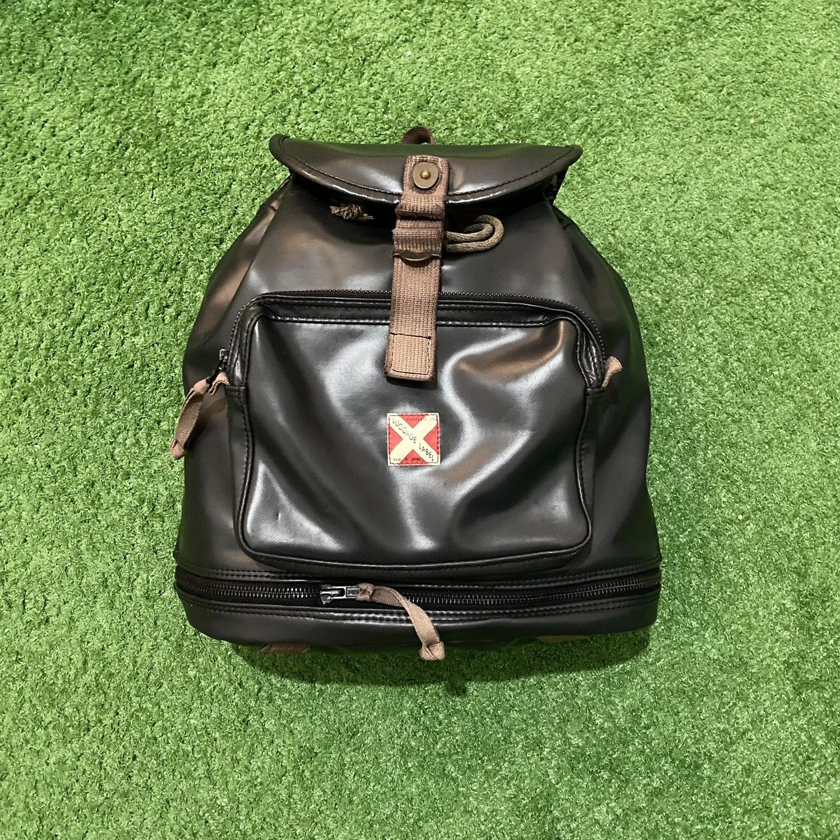 Other LUGGAGE LABEL YOSHIDA 'Army Style' Rucksack Backpack JAPAN Size 26 - 1 Thumbnail