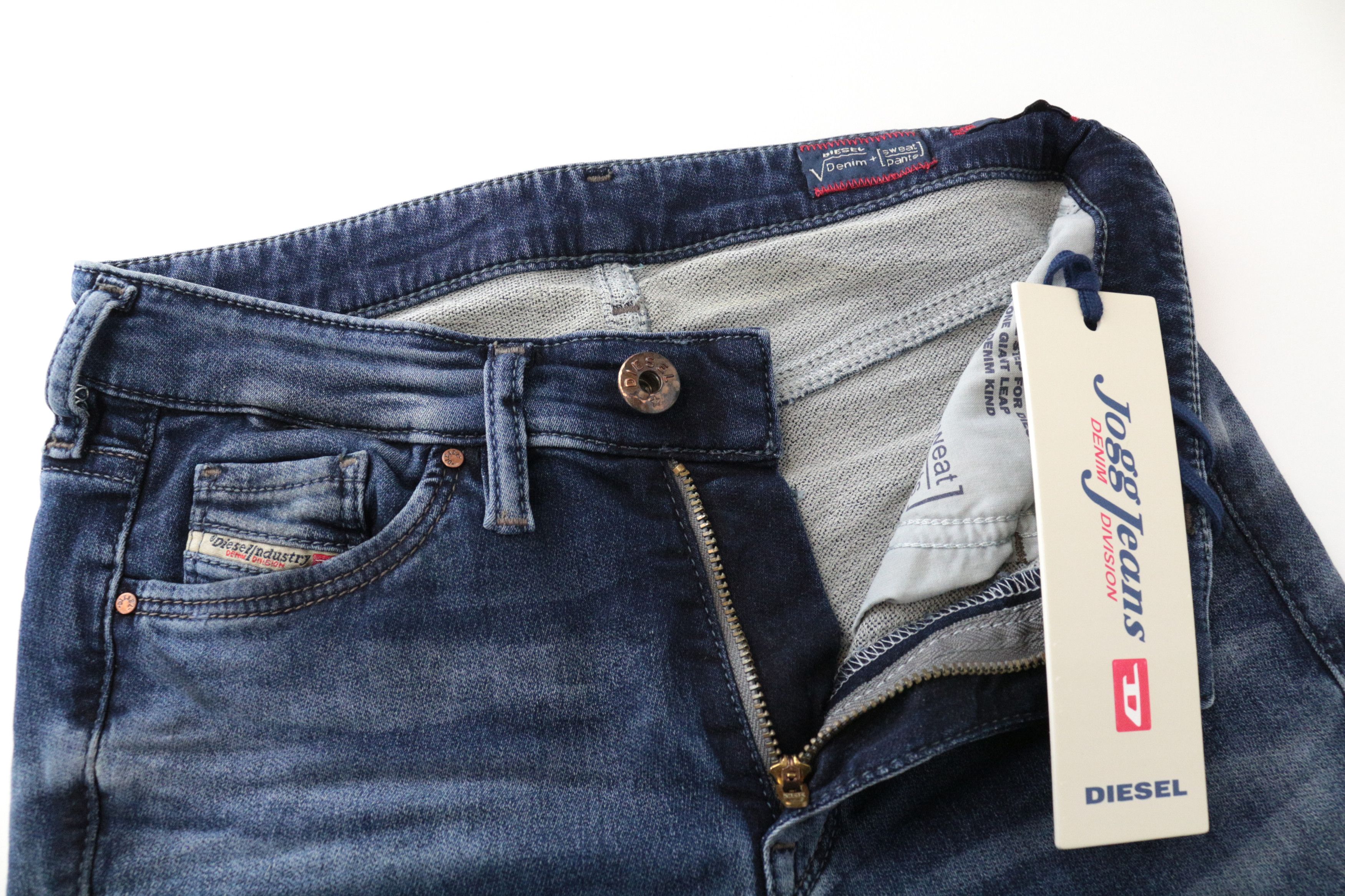 Diesel DORIS-NE 0669N W25 Blue Stretch Jeans 63787 Size 25" / US 0 / IT 36 - 4 Thumbnail