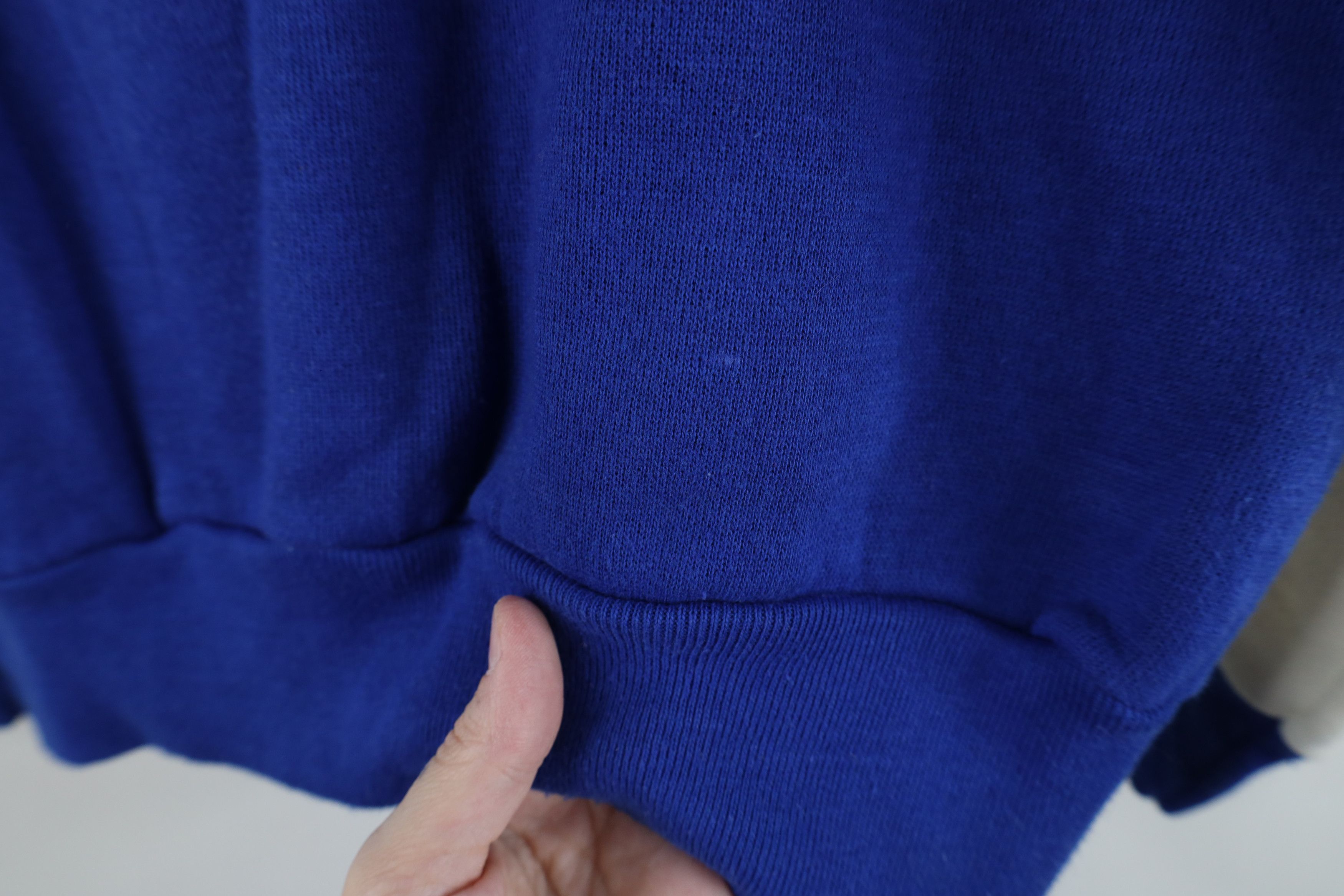 Vintage Vintage 70s Streetwear Blank Raglan Sweatshirt USA Size M / US 6-8 / IT 42-44 - 11 Thumbnail