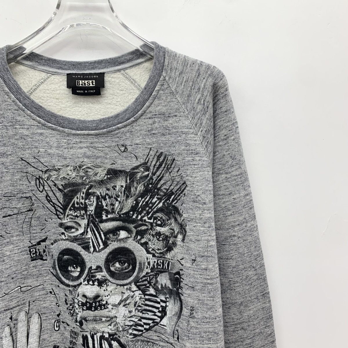 Marc Jacobs Marc Jacobs Abstract Printed Long Sleeve Sweatshirt K26WX Size US L / EU 52-54 / 3 - 3 Thumbnail
