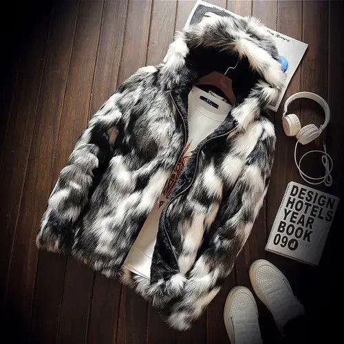 Other Warm Winter Slim Fox Fur Sweater Size US XL / EU 56 / 4 - 1 Thumbnail