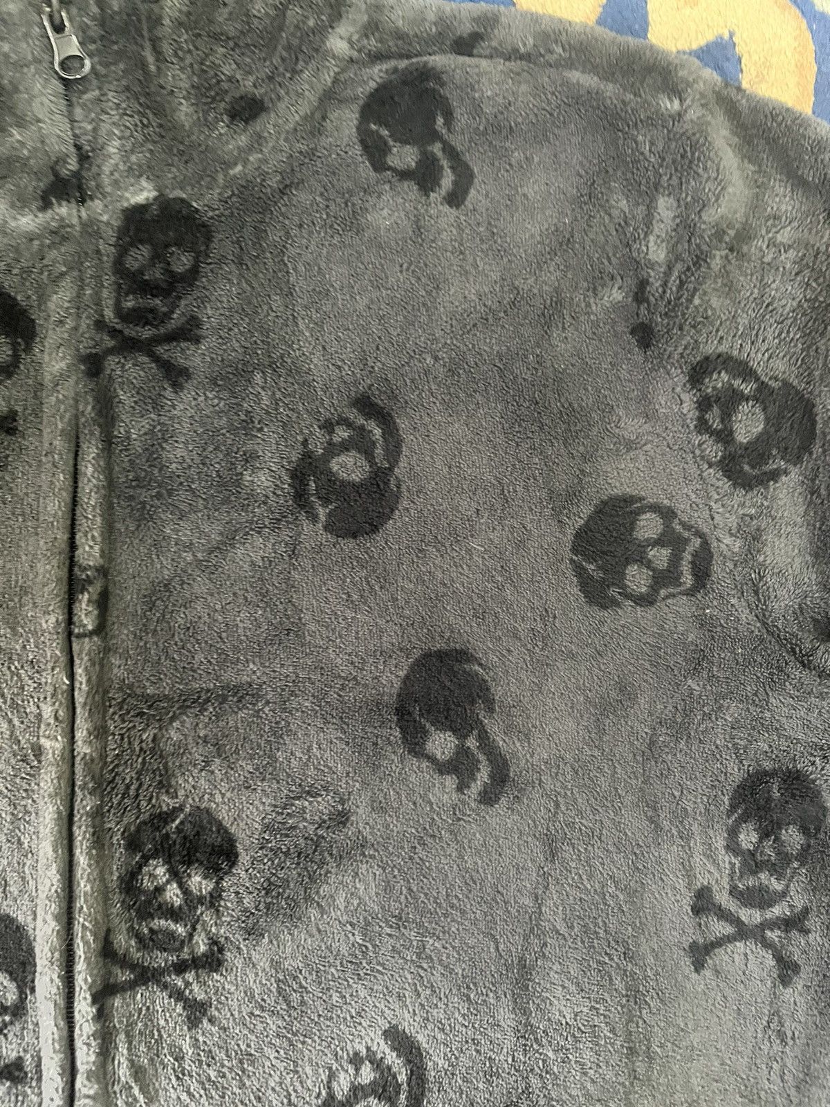 Japanese Brand Vintage Japanese Brand Fleece Skull Jacket Size US XL / EU 56 / 4 - 6 Thumbnail