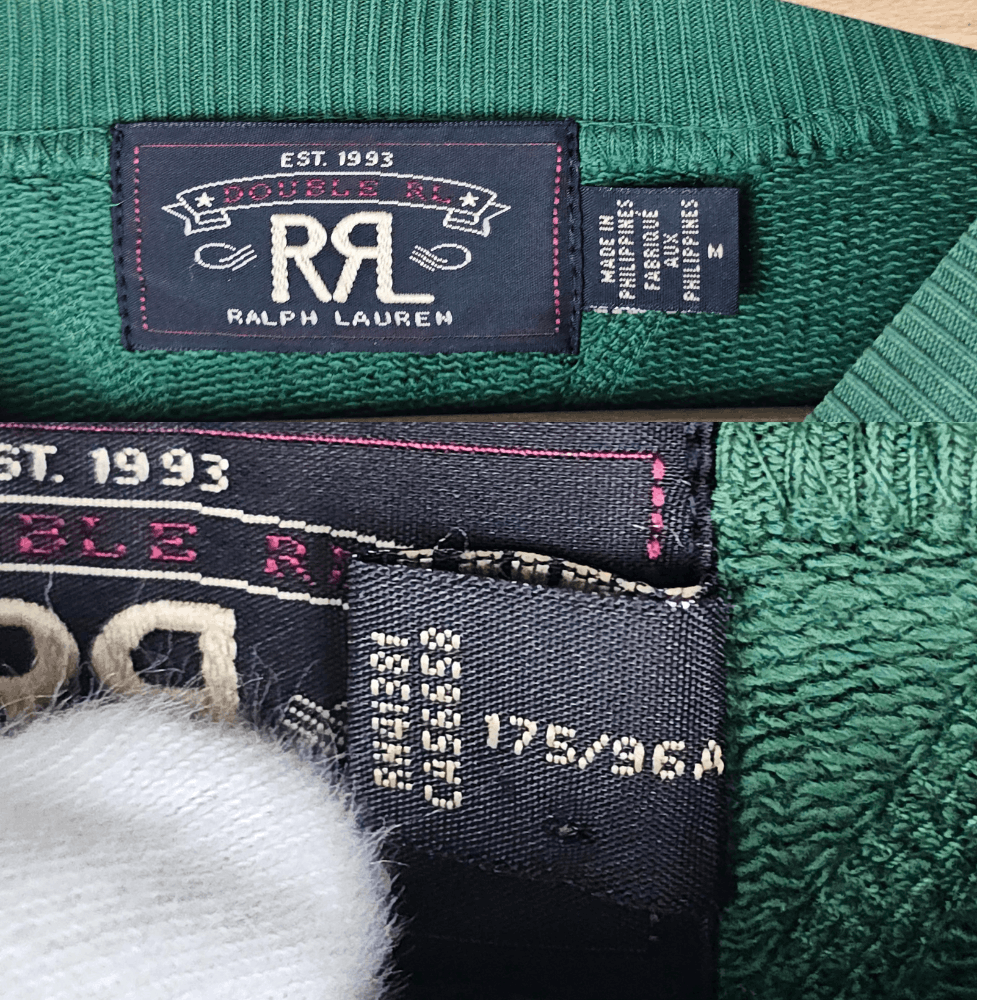 Double RL Ghost Tow Truck Vintage Wash Crewneck Sweat – Sz S image 6