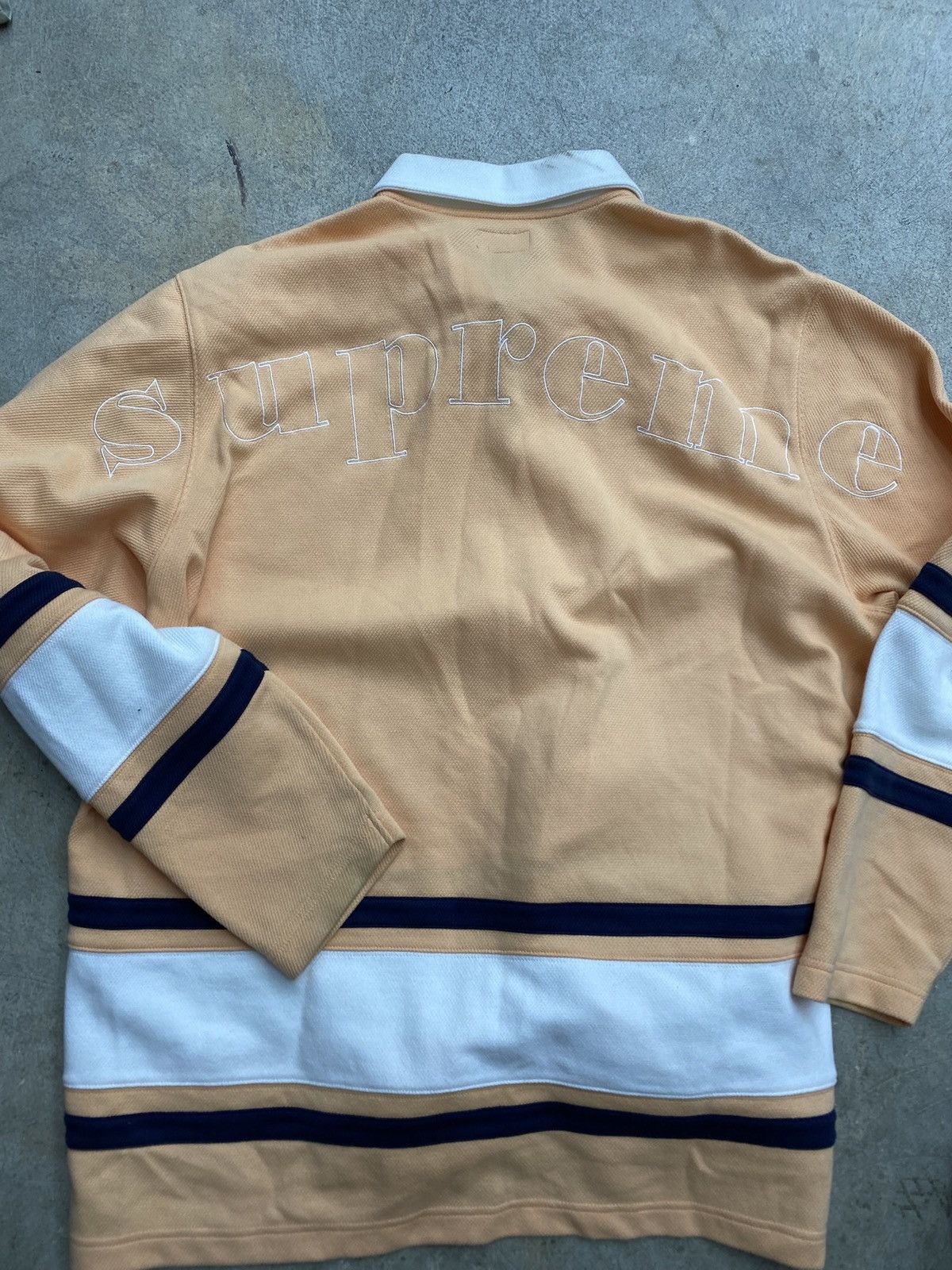 Supreme Supreme half Zip Polo knit | Grailed
