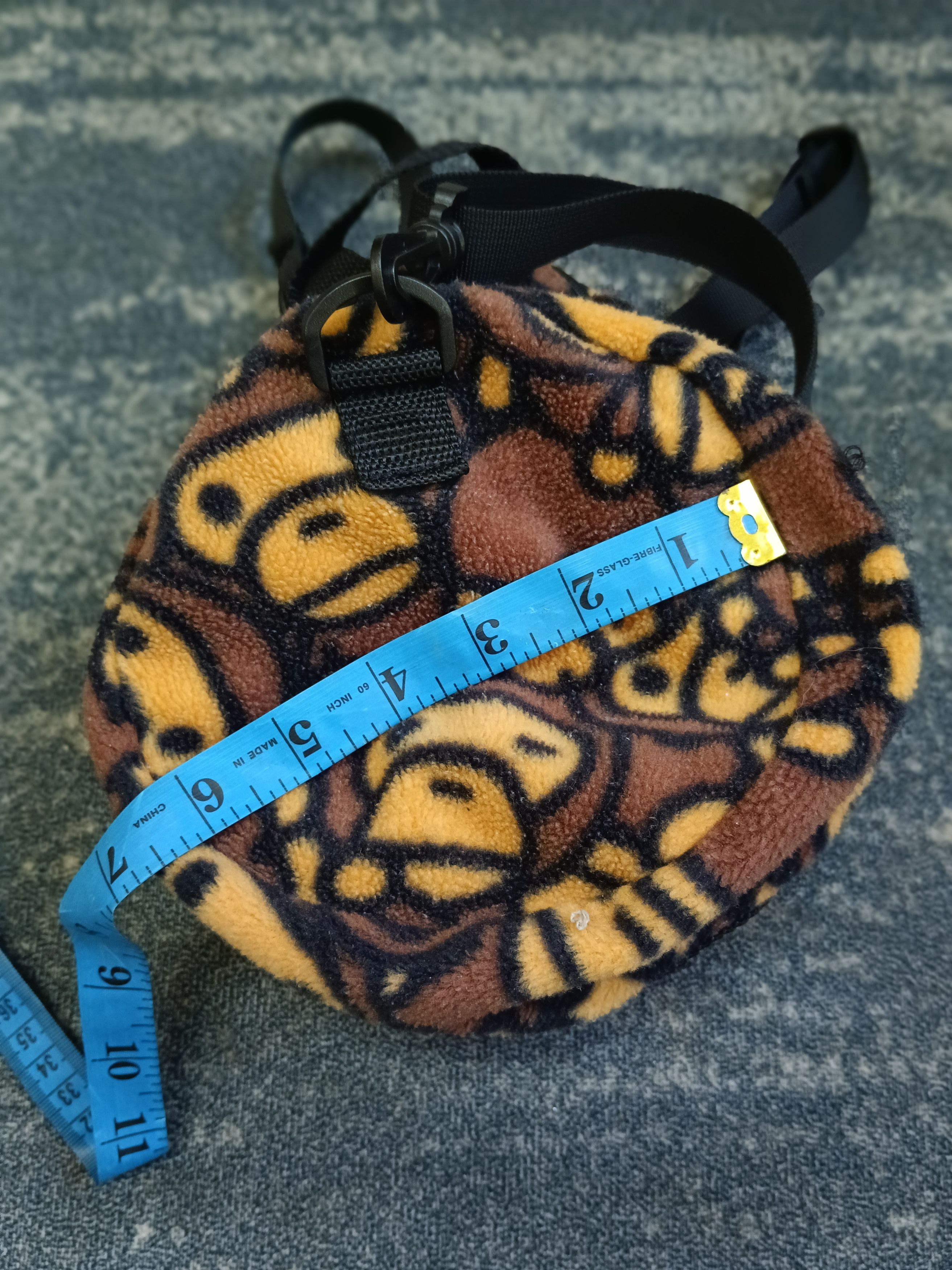 Japanese Brand FULLPRINT BAPE BABY MILO FLEECE DUFFLE 2WAY Size ONE SIZE - 7 Thumbnail