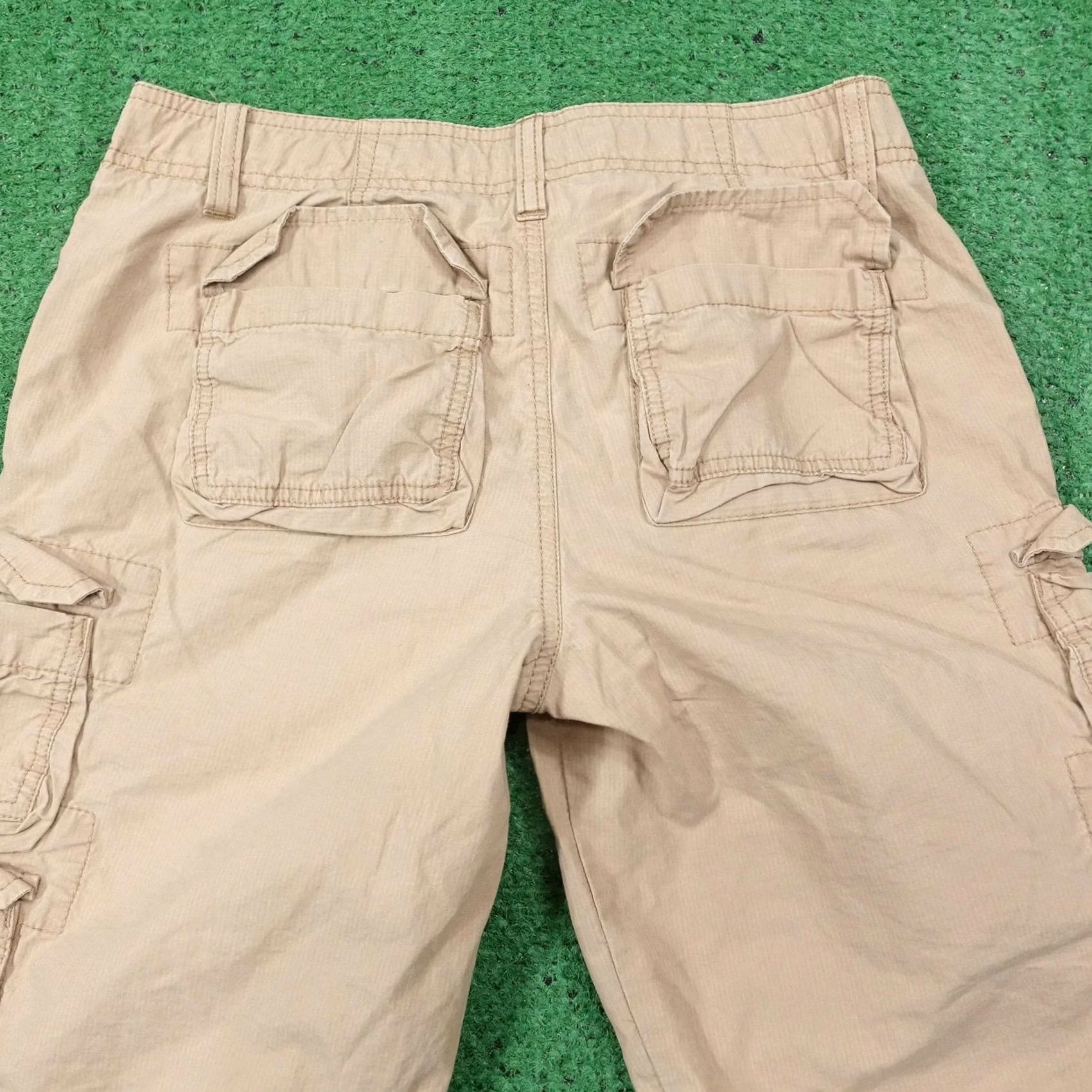 Gap Gap Cargo Shorts Womens Size 2 Beige 100% Cotton Drawstring Size 26" / US 2 / IT 38 - 5 Thumbnail