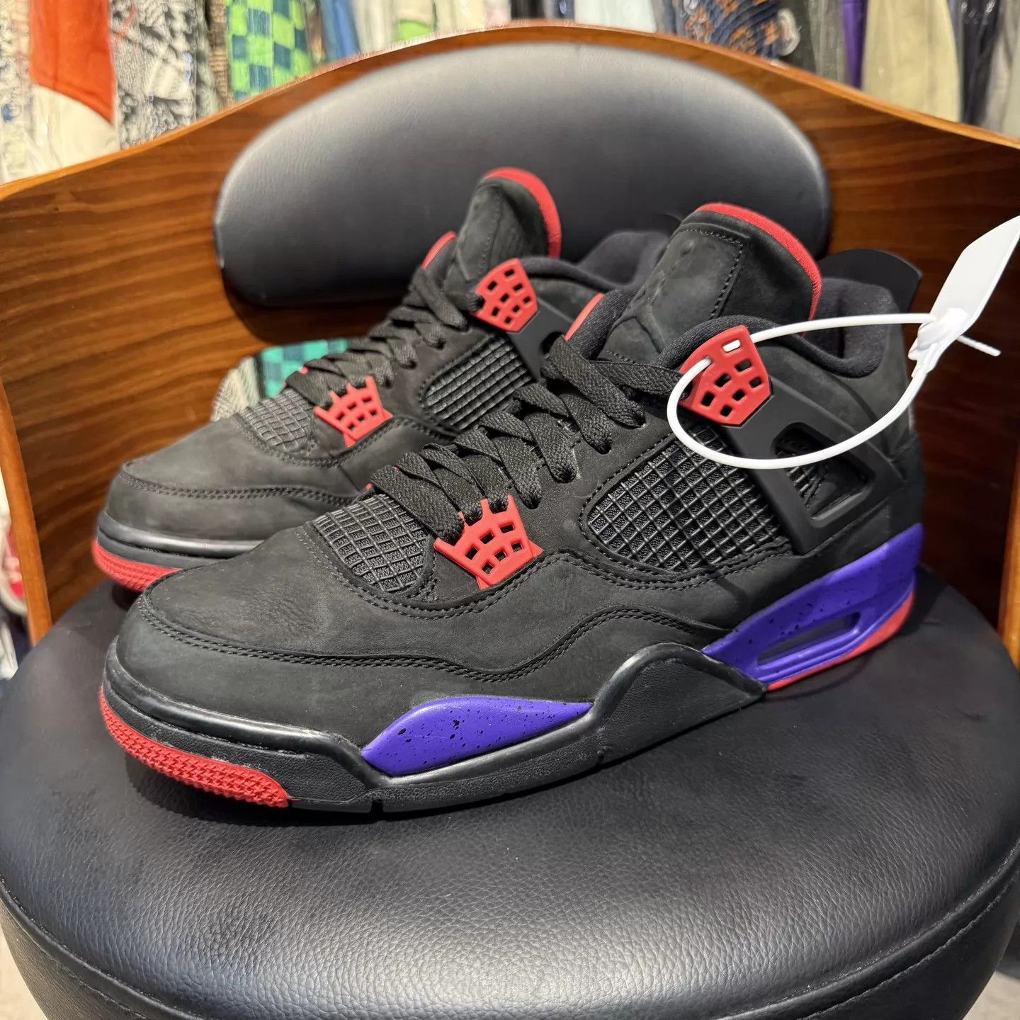 Nike AJ4 'Raptors' 44.5 New Worn 2x Stickers On Size US 11.5 / EU 44-45 - 1 Thumbnail