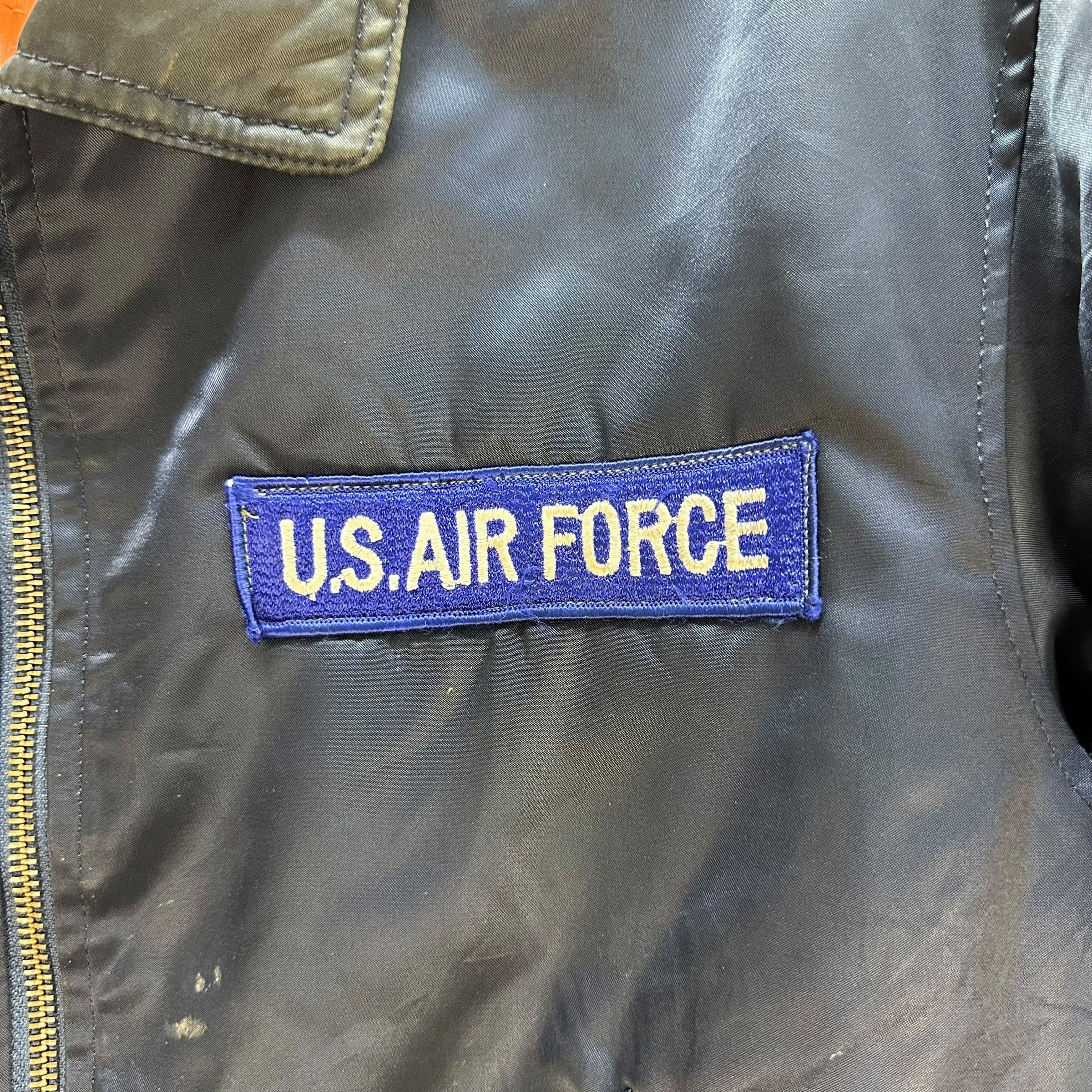 Vintage MA1 Flight Jacket US AIR FORCE TOMCAT Patches #A46-1082 Size US L / EU 52-54 / 3 - 3 Thumbnail