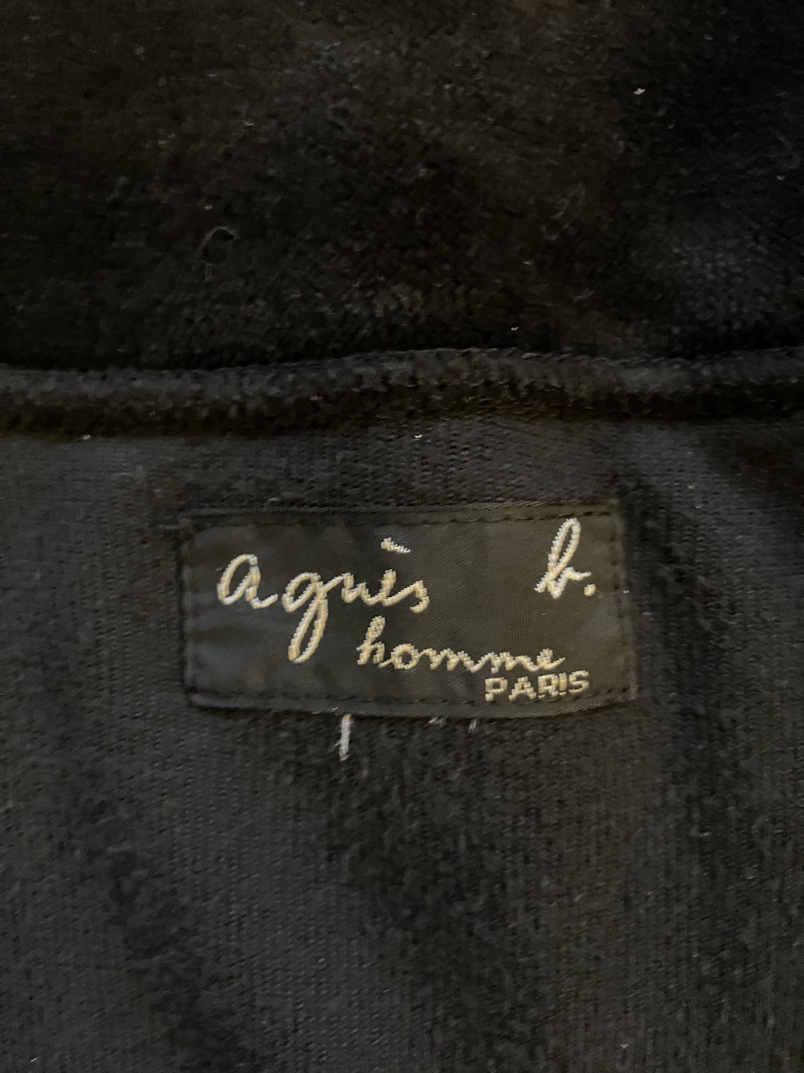 agnes b. Agnes B Velvet Track Jacket Size US L / EU 52-54 / 3 - 4 Thumbnail