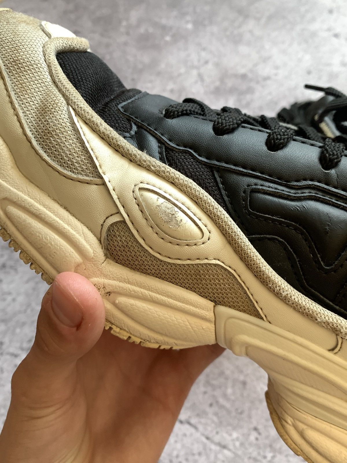 Adidas × Raf Simons 🔥ADIDAS X RAF SIMONS OZWEEGO DRIP SNEAKERS Size US 9.5 / EU 42-43 - 4 Thumbnail