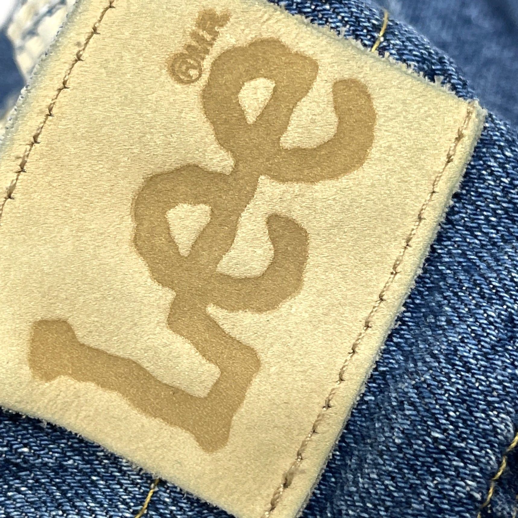 Lee VINTAGE Lee Mom Jeans Womens 12P Petite Blue 100% Cotton Tapered Leg Faded Size 34" / US 12 / IT 48 - 4 Thumbnail