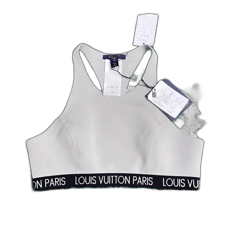 Louis Vuitton Louis Vuitton Sporty Bra with Lettering -2505 Size M / US 6-8 / IT 42-44 - 1 Thumbnail