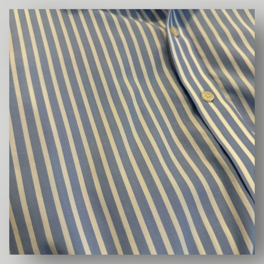 Charles Tyrwhitt Charles Tyrwhitt Men's Striped Button Down Shirt Size US XS / EU 42 / 0 - 5 Thumbnail