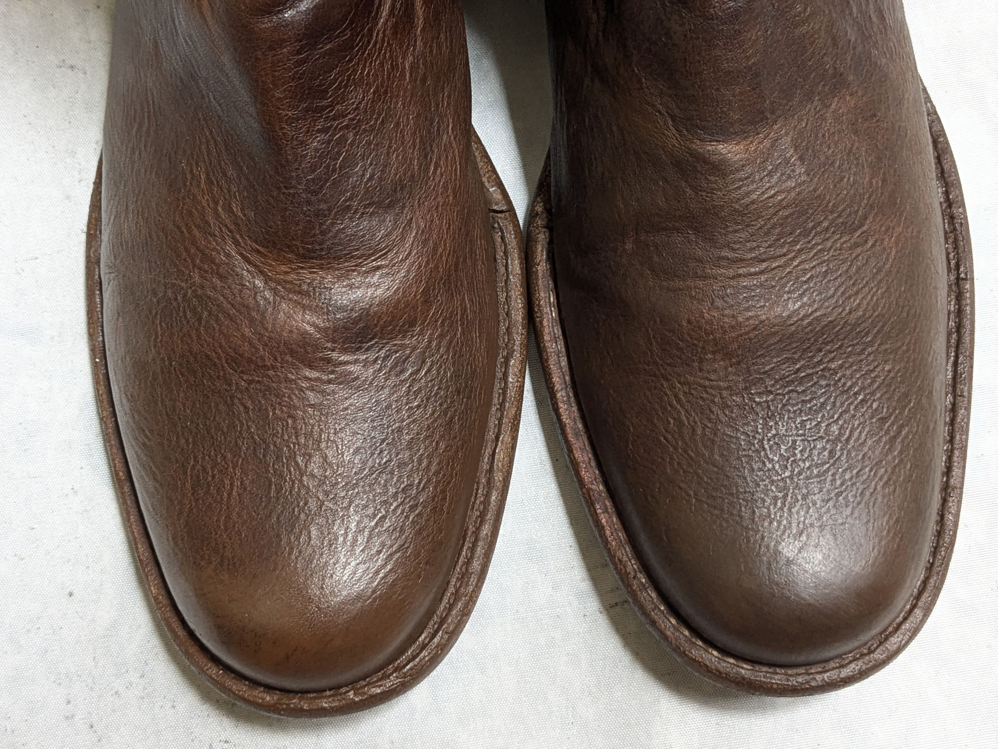 Frye Frye Harness Boots Brown 9 D Leather Back Zip Size US 9 / EU 42 - 2 Thumbnail