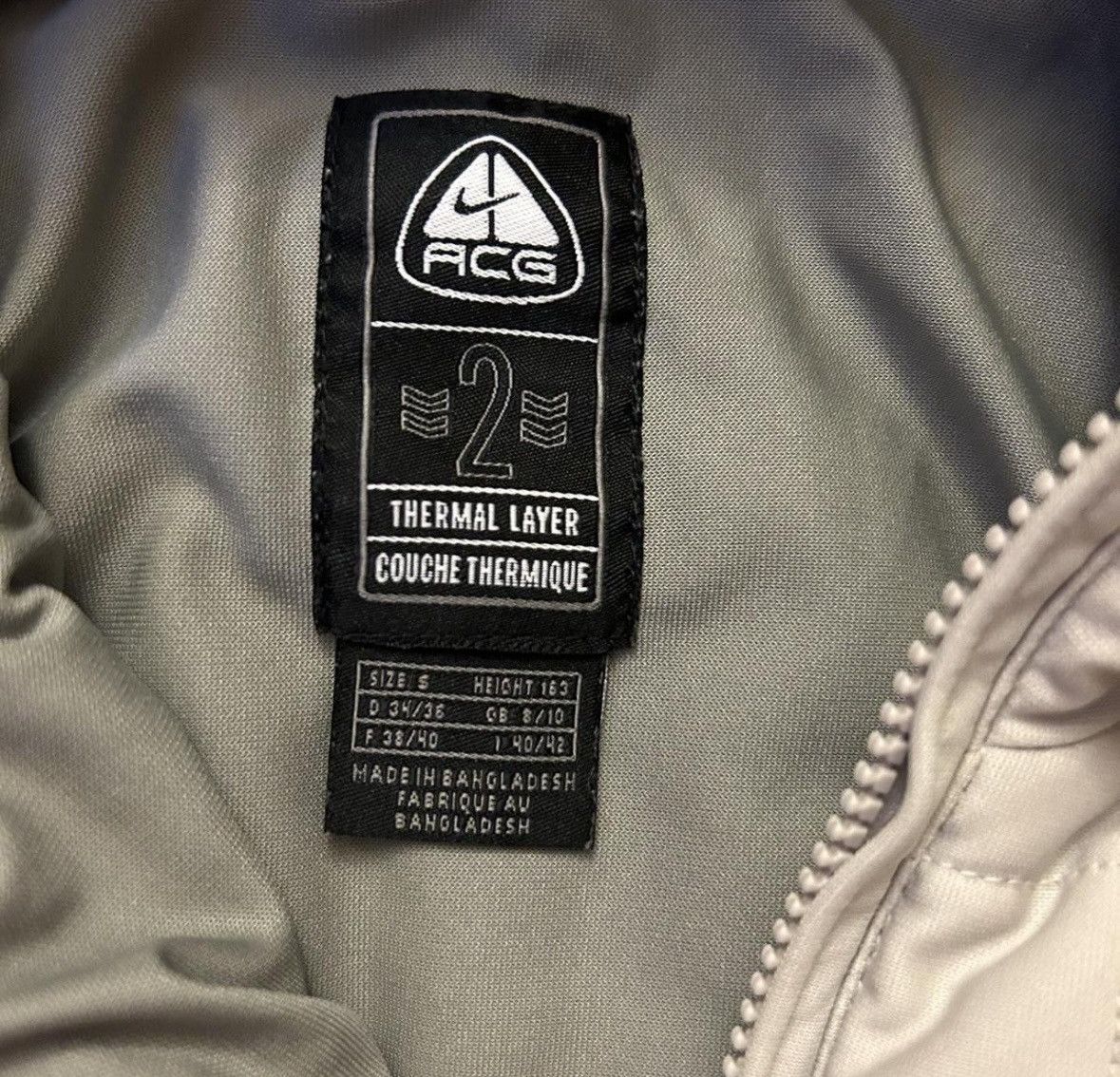 Nike ACG Nike ACG Tan Thermal Jacket Size US S / EU 44-46 / 1 - 3 Thumbnail