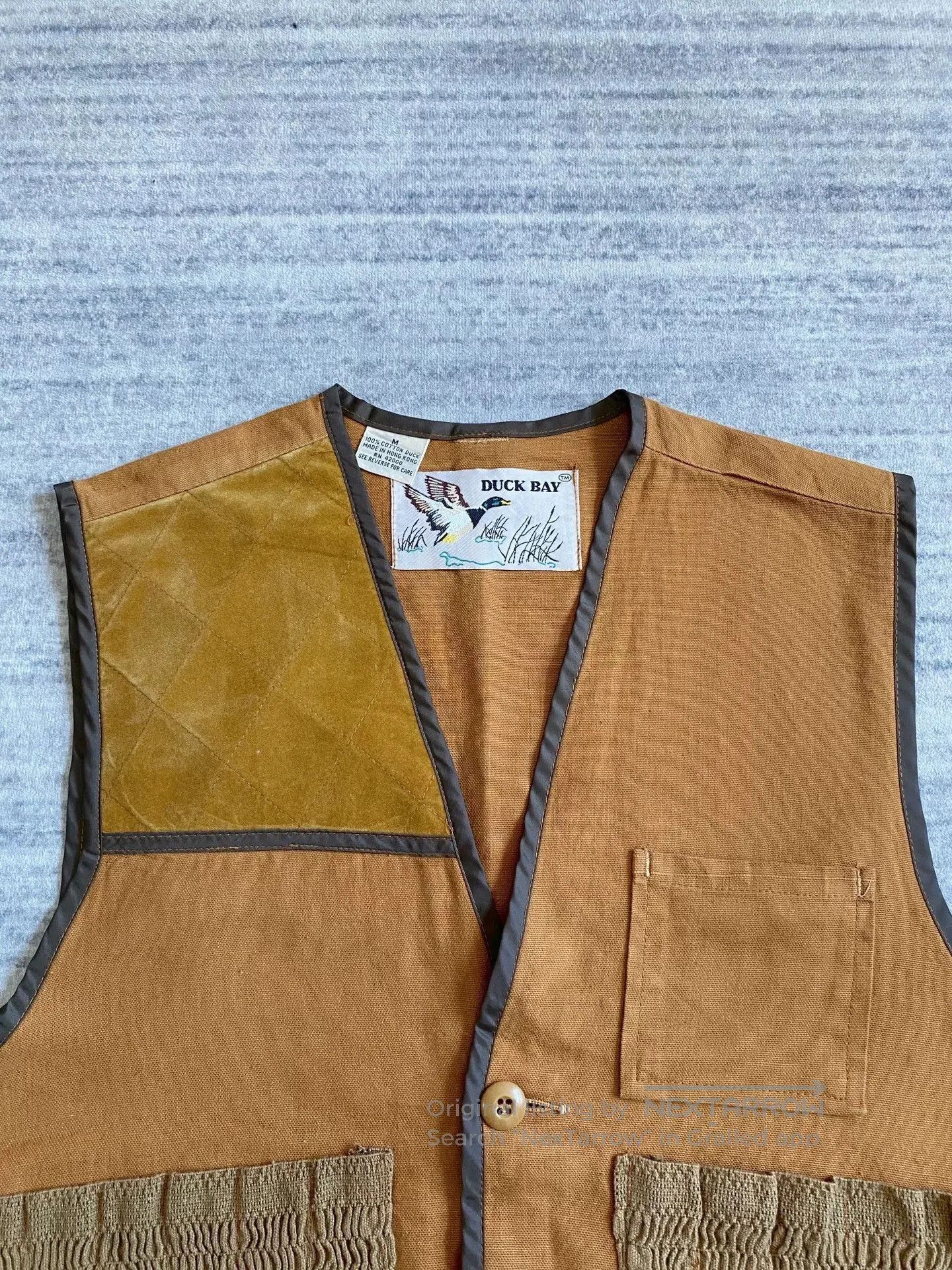 VINNY's vintage duck bay hunting vest 60s. Size US M / EU 48-50 / 2 - 4 Thumbnail