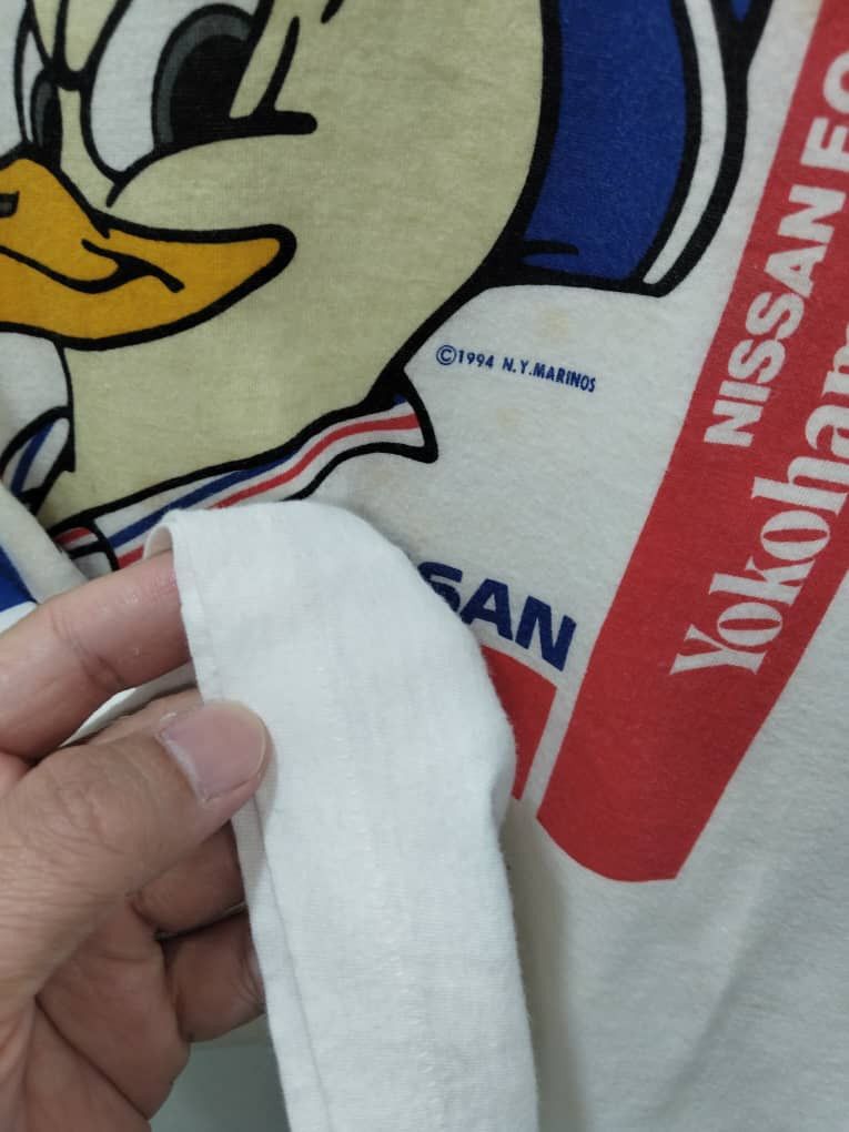 Vintage VINTAGE Nissan FC Yokohama Marinos 1994 N.Y.MARINOS Size US L / EU 52-54 / 3 - 3 Thumbnail