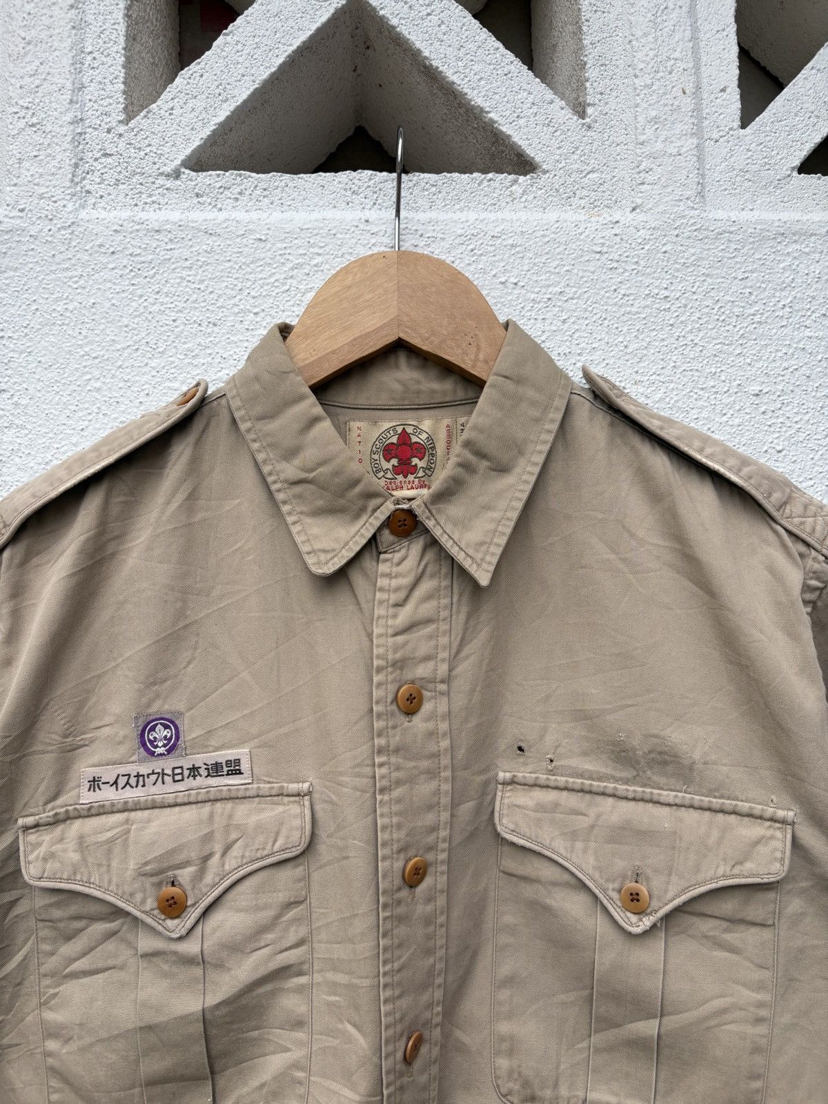 Ralph Lauren Vintage 1980 Boy Scout of America Shirt by Polo Ralph Lauren Size US L / EU 52-54 / 3 - 2 Thumbnail