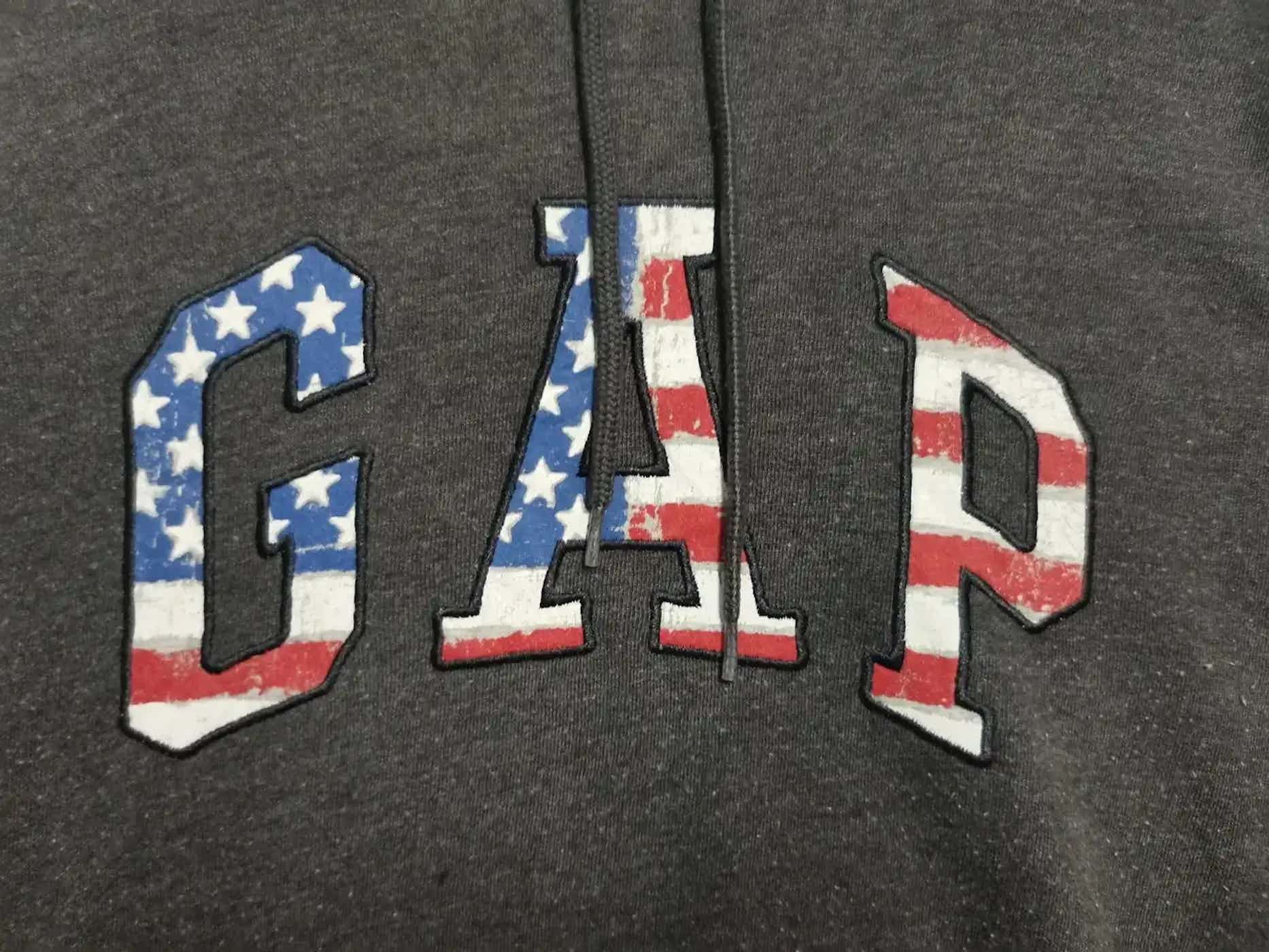 Gap Vintage GAP Big Logo Hoodie Size US L / EU 52-54 / 3 - 2 Thumbnail