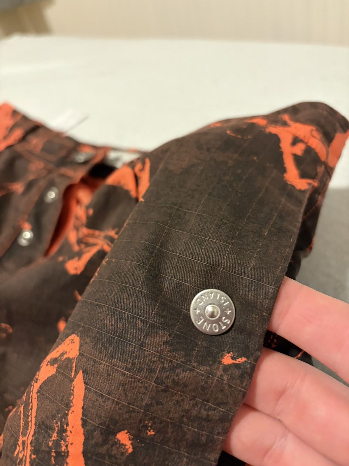Stone Island Stone Island Scan Camo On Stretch Ripstop-OVD Trousers Size US 30 / EU 46 - 5 Thumbnail