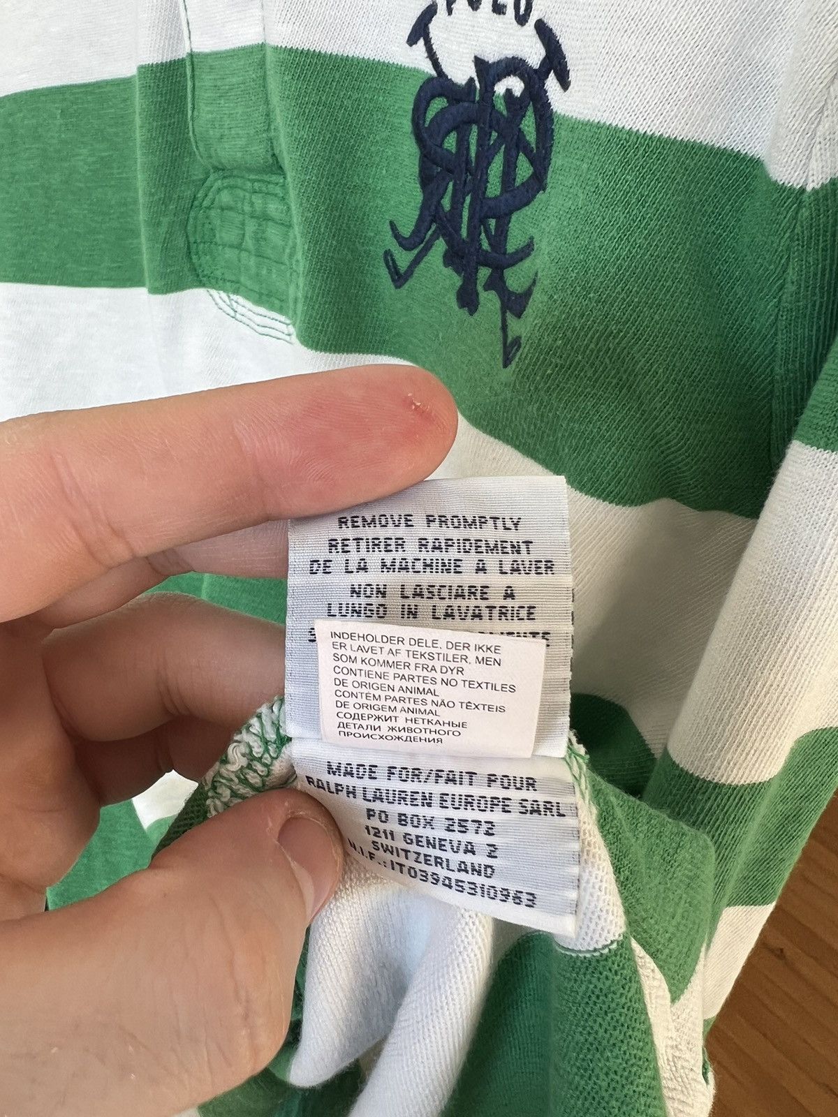 Polo Ralph Lauren × Ralph Lauren × Vintage Y2K VINTAGE POLO RALPH LAUREN RUGBY Size US M / EU 48-50 / 2 - 8 Thumbnail