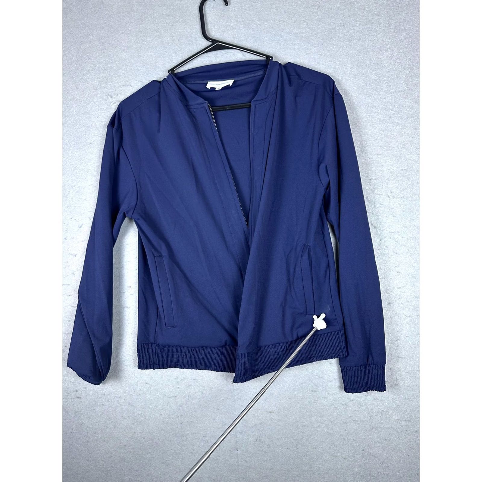 Vintage Soma Jacket Womens XS Lightweight Zip Up Bomber Casual Activewear Blue Size XS / US 0-2 / IT 36-38 - 5 Thumbnail