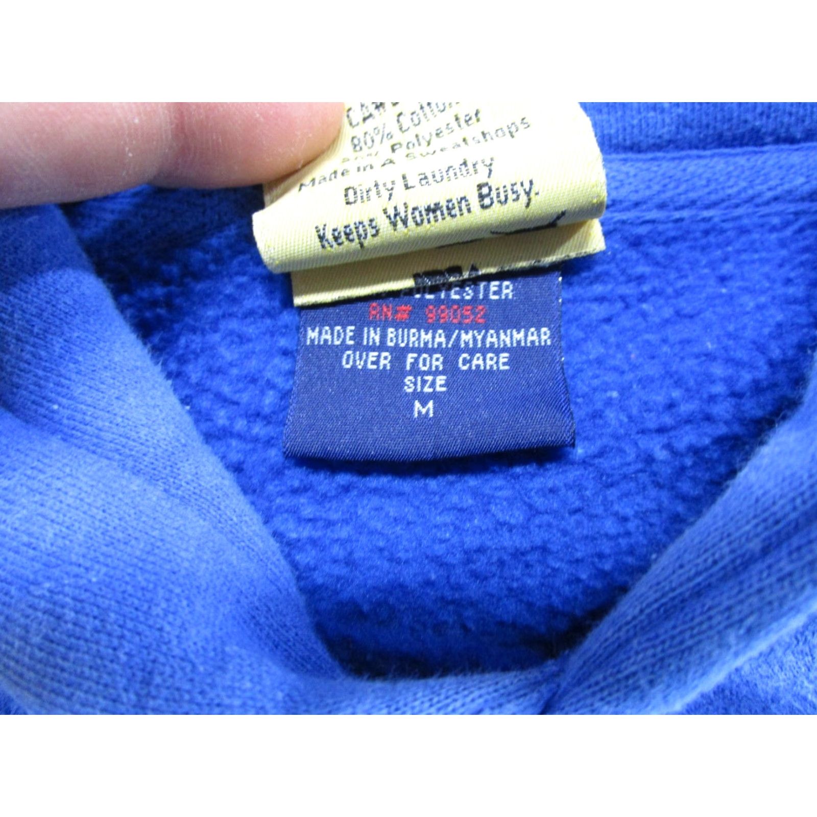 Enjoi VINTAGE Enjoi Hoodie 2000s Y2K Panda Logo Pullover Size M Blue Men Size US M / EU 48-50 / 2 - 6 Thumbnail