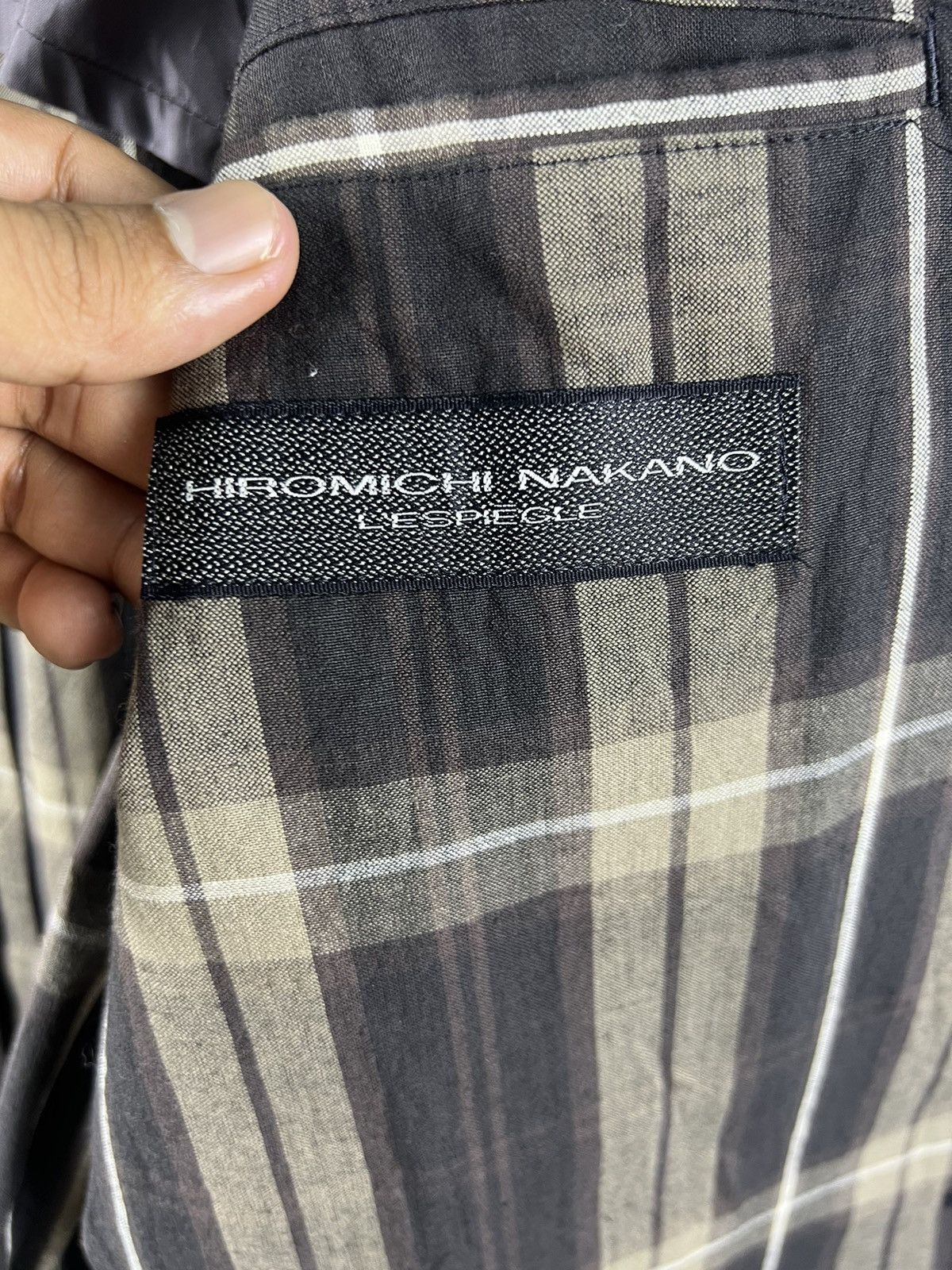 Japanese Brand 🔥Hiromichi Nakano Comme des Garcons style Design Jacket Size 34R - 8 Thumbnail