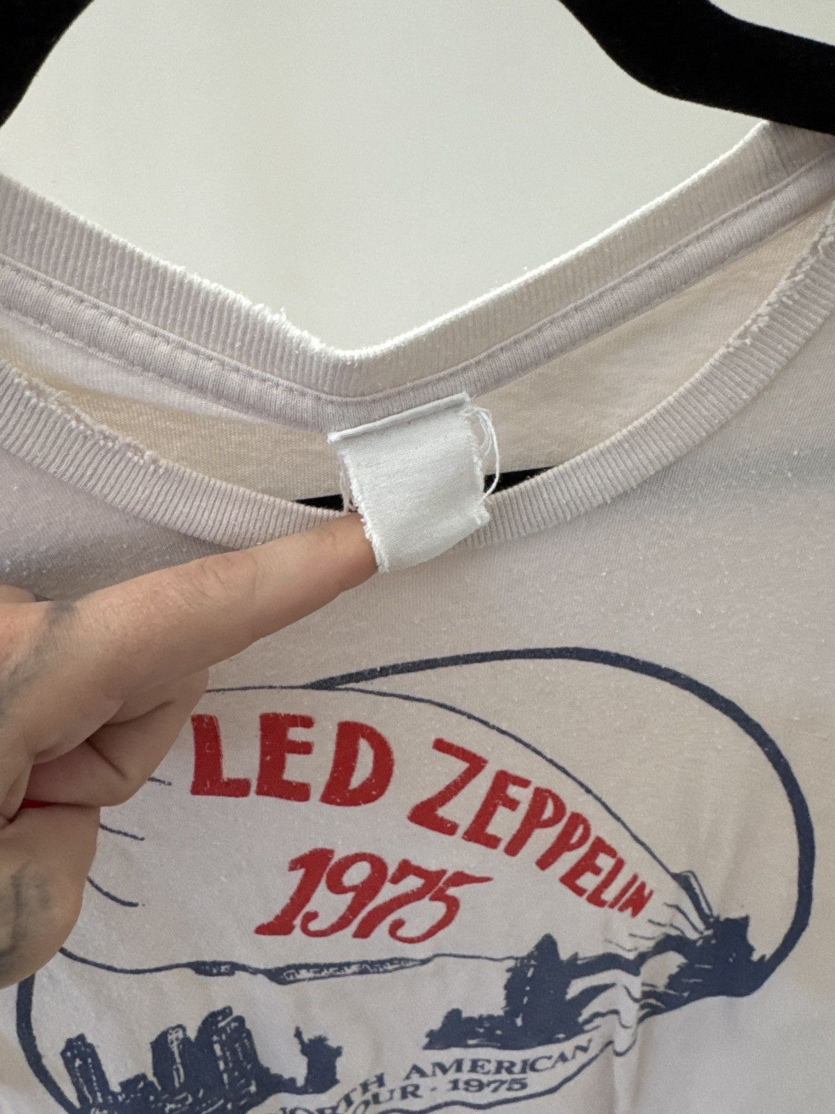 MadeWorn Madeworn Led Zeppelin tee Size US M / EU 48-50 / 2 - 3 Thumbnail