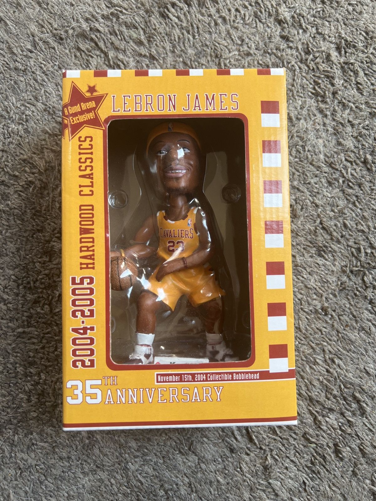 2004 NBA Cleveland Cavaliers HWC LeBron James Bobblehead