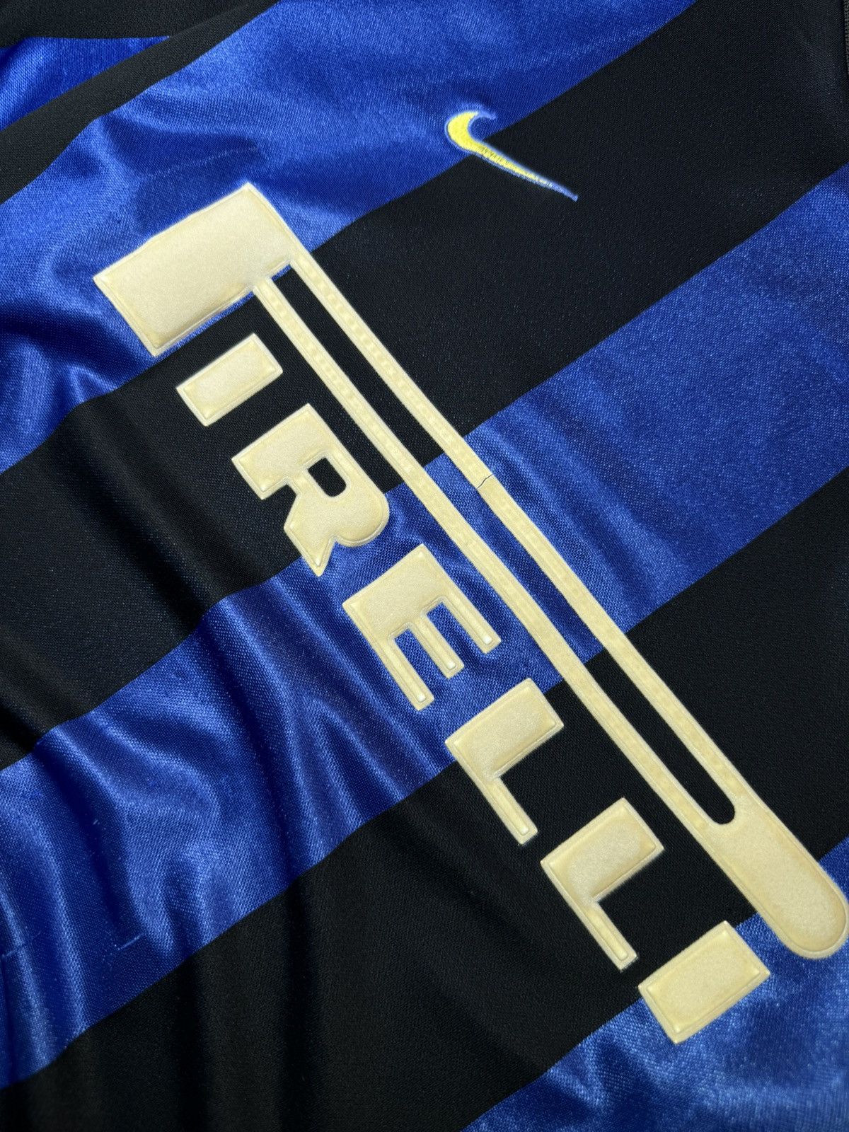 Nike × Vintage Inter Milan 1998/99 Home Football Retro Shirt Soccer Jersey Size US L / EU 52-54 / 3 - 4 Thumbnail