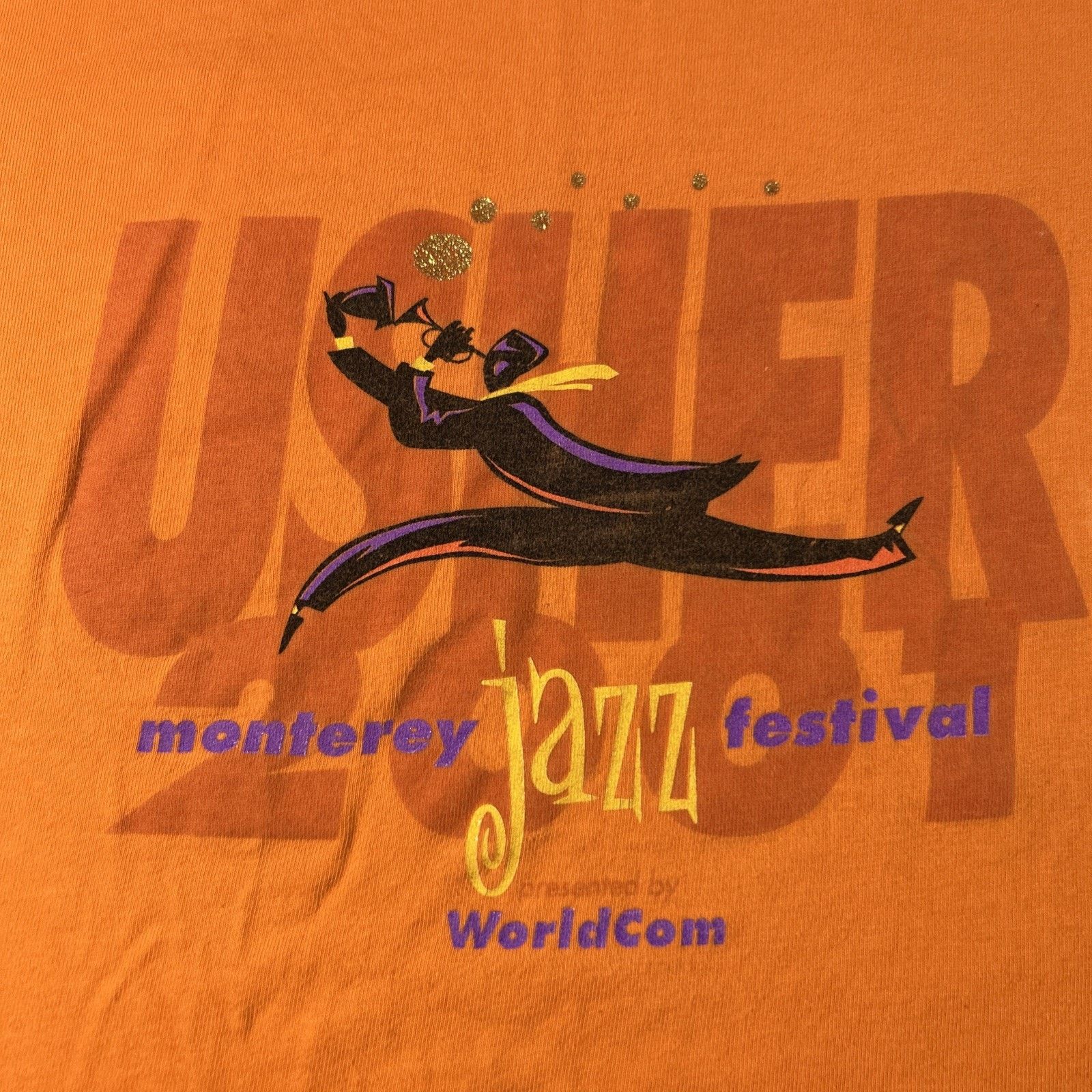 Billabong Vintage Usher 2001 Tour Shirt XL Cygnus Monterey Jazz Fest Size US XL / EU 56 / 4 - 5 Thumbnail