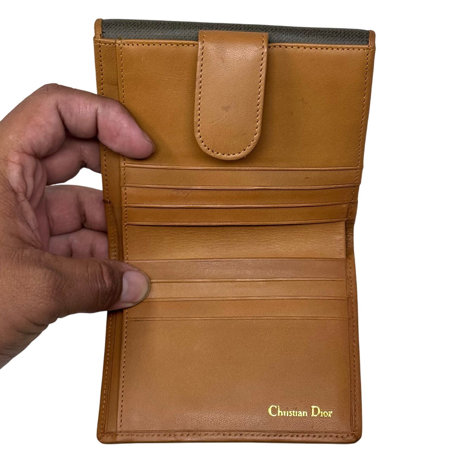 Dior Dior Vintage Canvas Wallet Size ONE SIZE - 12 Thumbnail