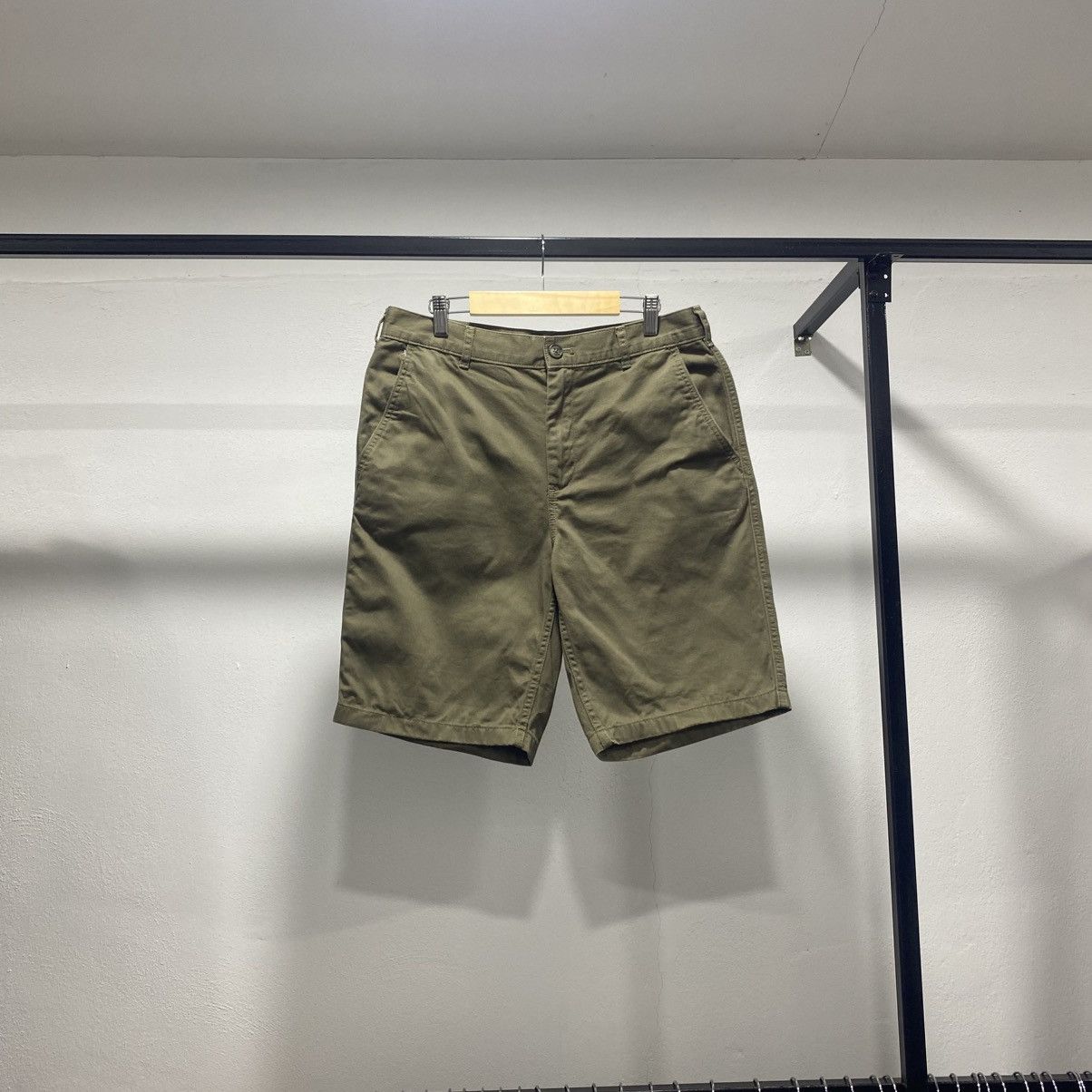 Craazyyy☠️ Japan Military Army Green Shorts