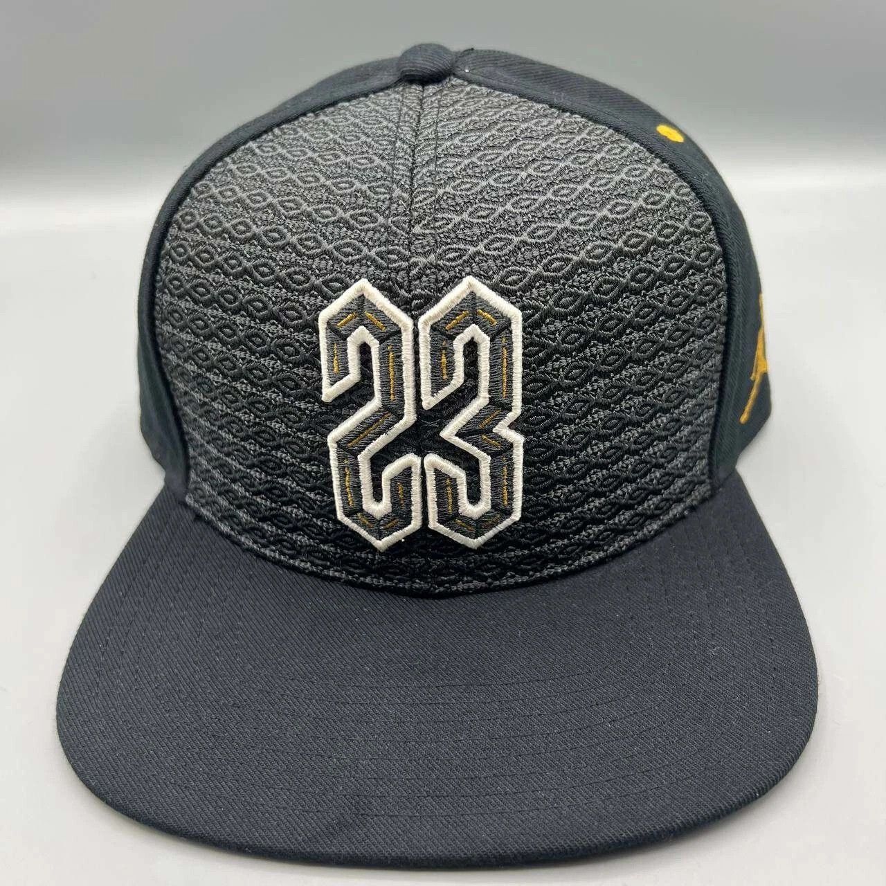 Jordan Brand Air Jordan 23 Hat Men Black Retro Jumpman Strap Back Cap Size ONE SIZE - 1 Thumbnail