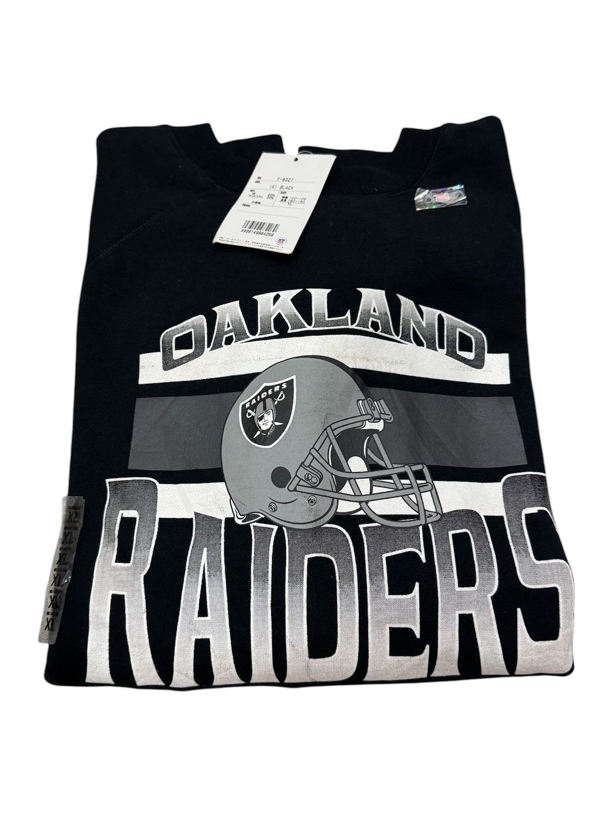 NFL × Vintage Vintage Sweatshirt Oakland Raiders NFL Size US XL / EU 56 / 4 - 1 Thumbnail