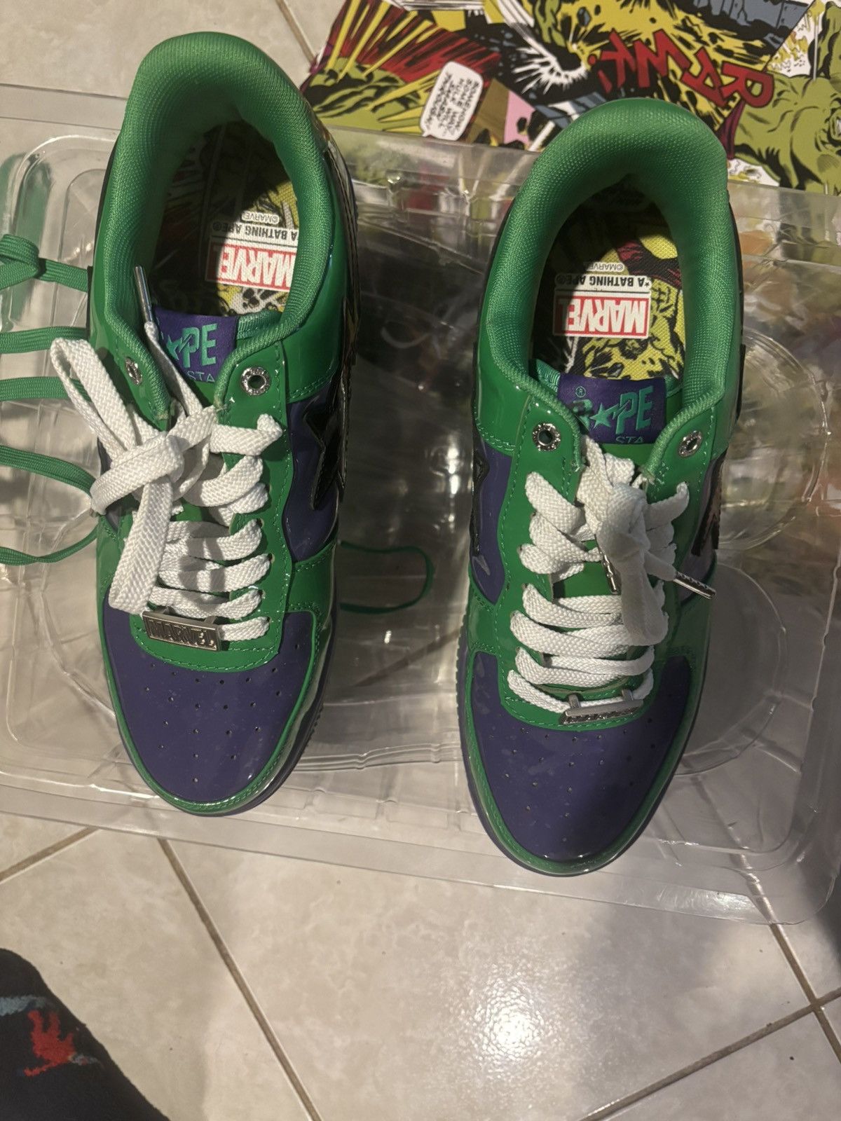 MARVEL X BAPESTA INCREDIBLE HULK