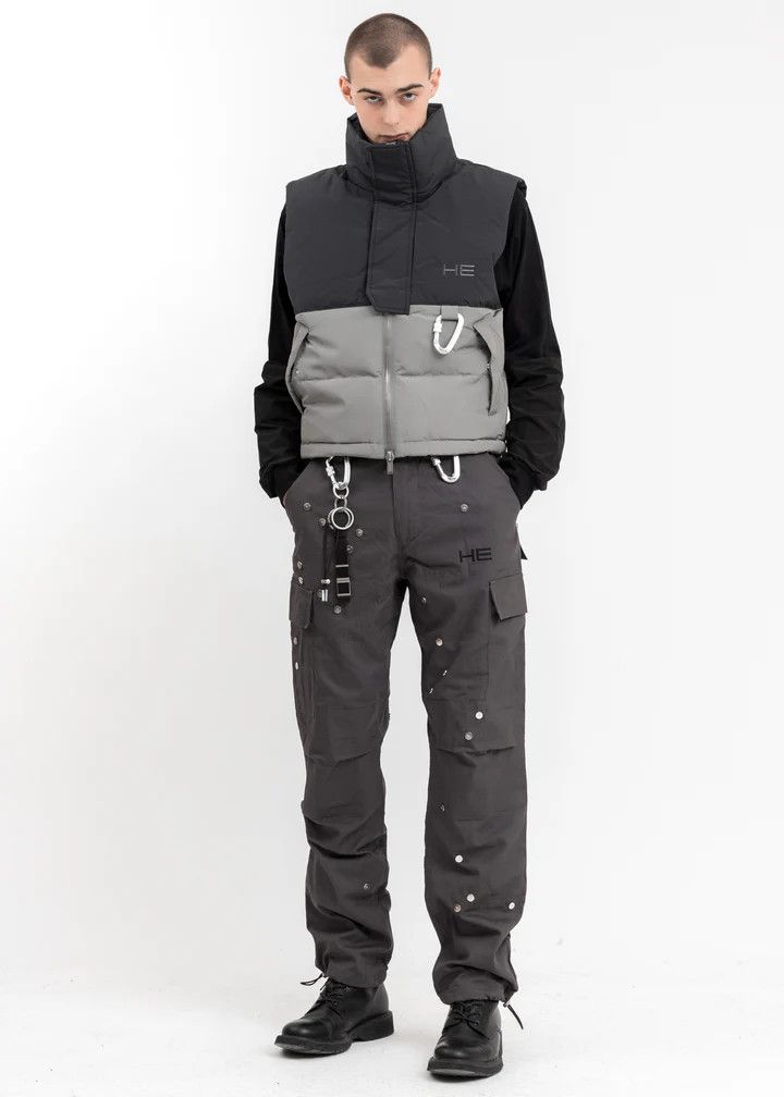 Heliot Emil o1mle0125 Morphed Cargo Pant in Grey Size US 34 / EU 50 - 7 Thumbnail