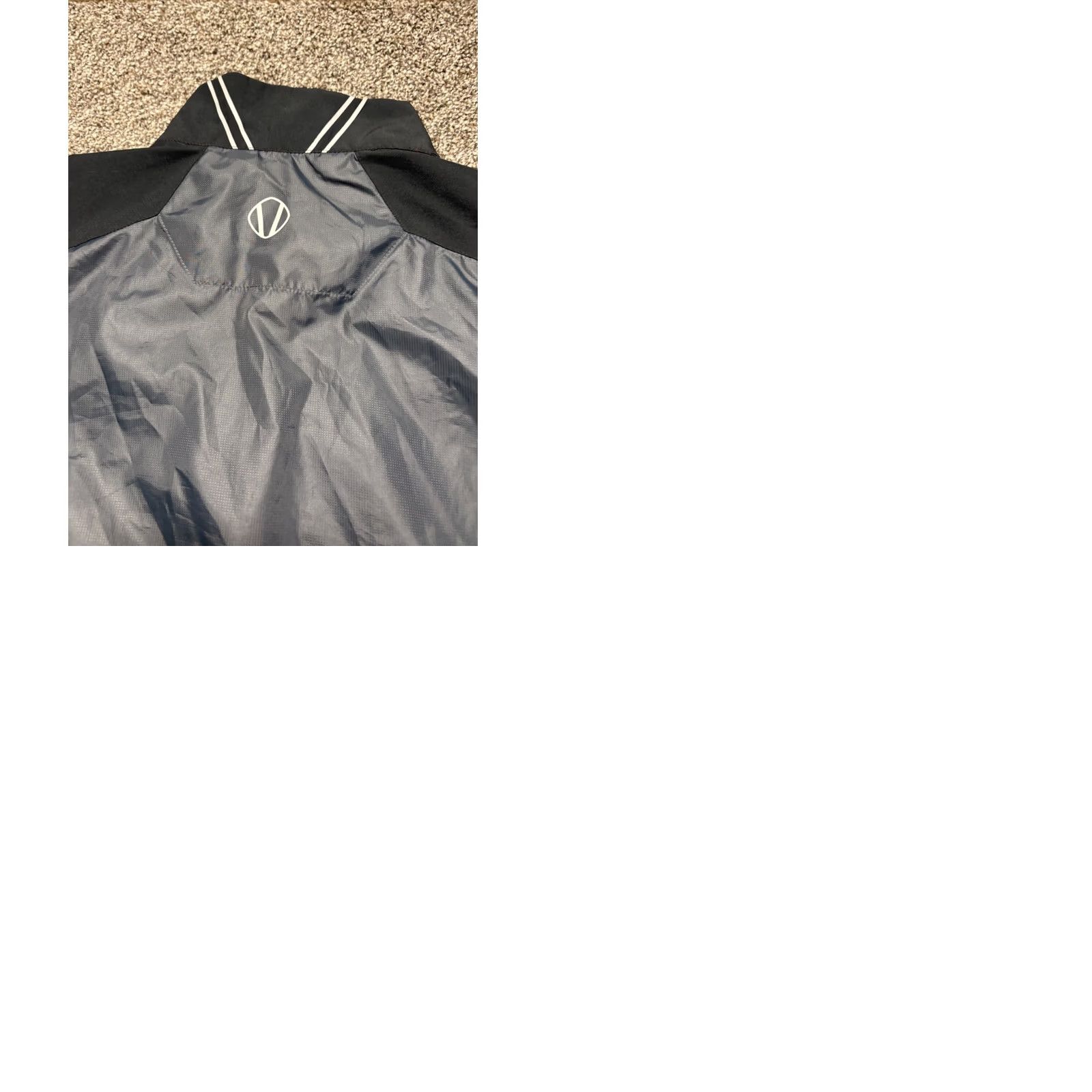 Black Halo Sunice Jacket Mens Small Black Half Zip Short Sleeve Performance Pullover Size US S / EU 44-46 / 1 - 9 Thumbnail
