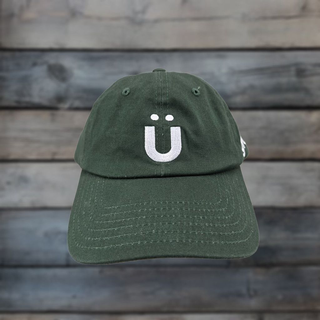 Vintage VINTAGE Gruns Gummies Hat Cap Strap Back Green One Size Adjustable Baseball Cap Men Gruns Gummies Solid Green Adjustable Size ONE SIZE - 1 Thumbnail