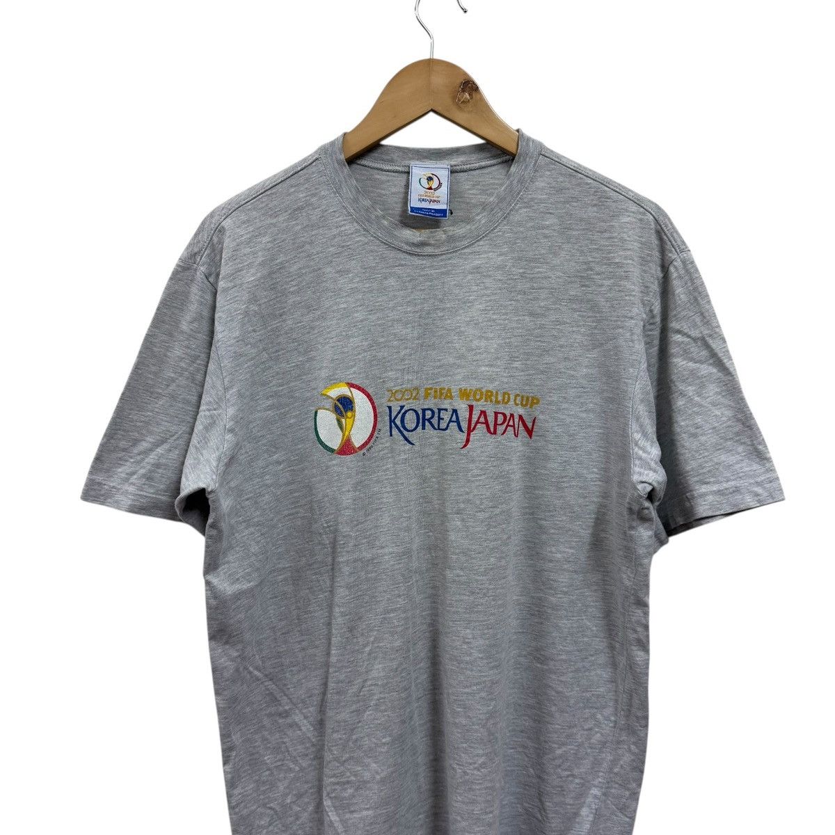 Vintage Vintage Fifa World Cup Korea Japan Tshirt Size US L / EU 52-54 / 3 - 2 Thumbnail