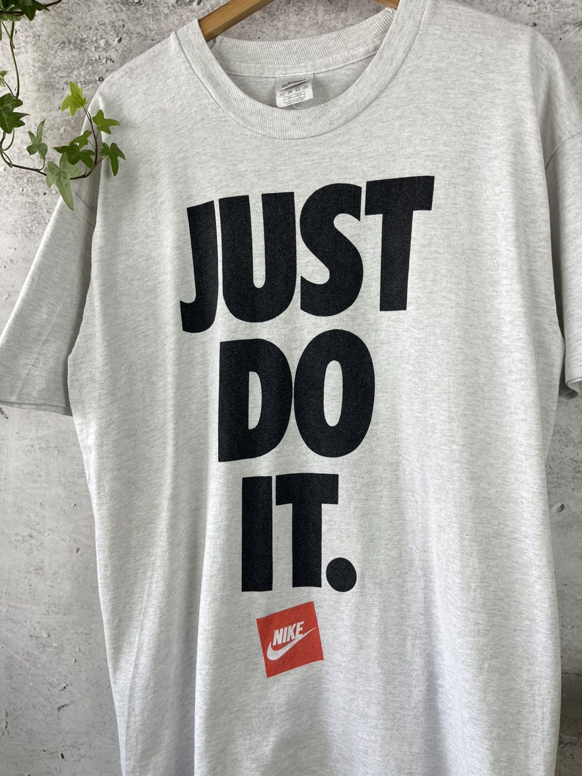 Nike Nike - Just do it vintage 90s single stitch t-shirt Size US M / EU 48-50 / 2 - 2 Thumbnail